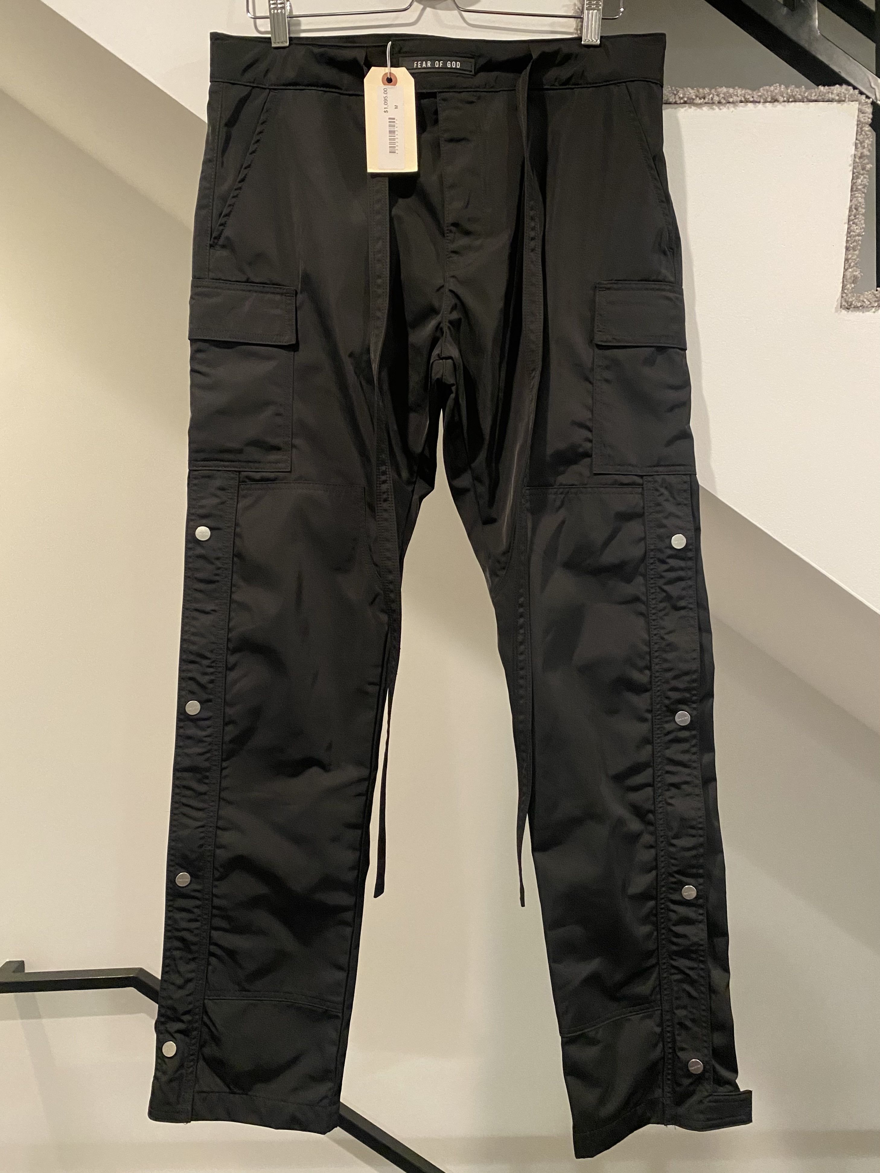 Fear of God Nylon Snap Pants M