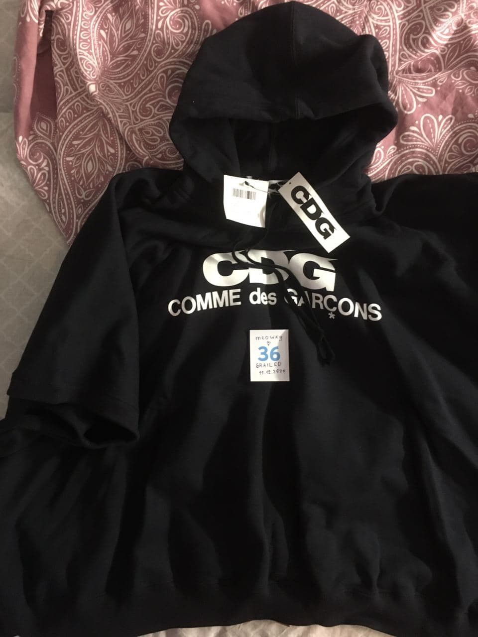 Comme des garcons 36 48 best sale