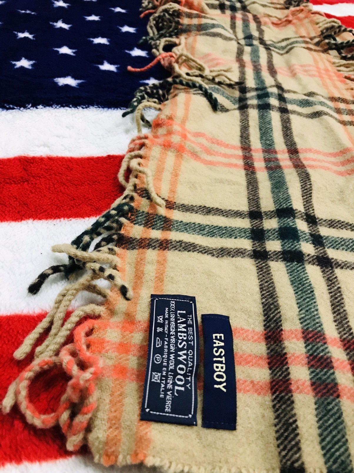 EASTBOY Scraves Muffler LAMBSWOOL