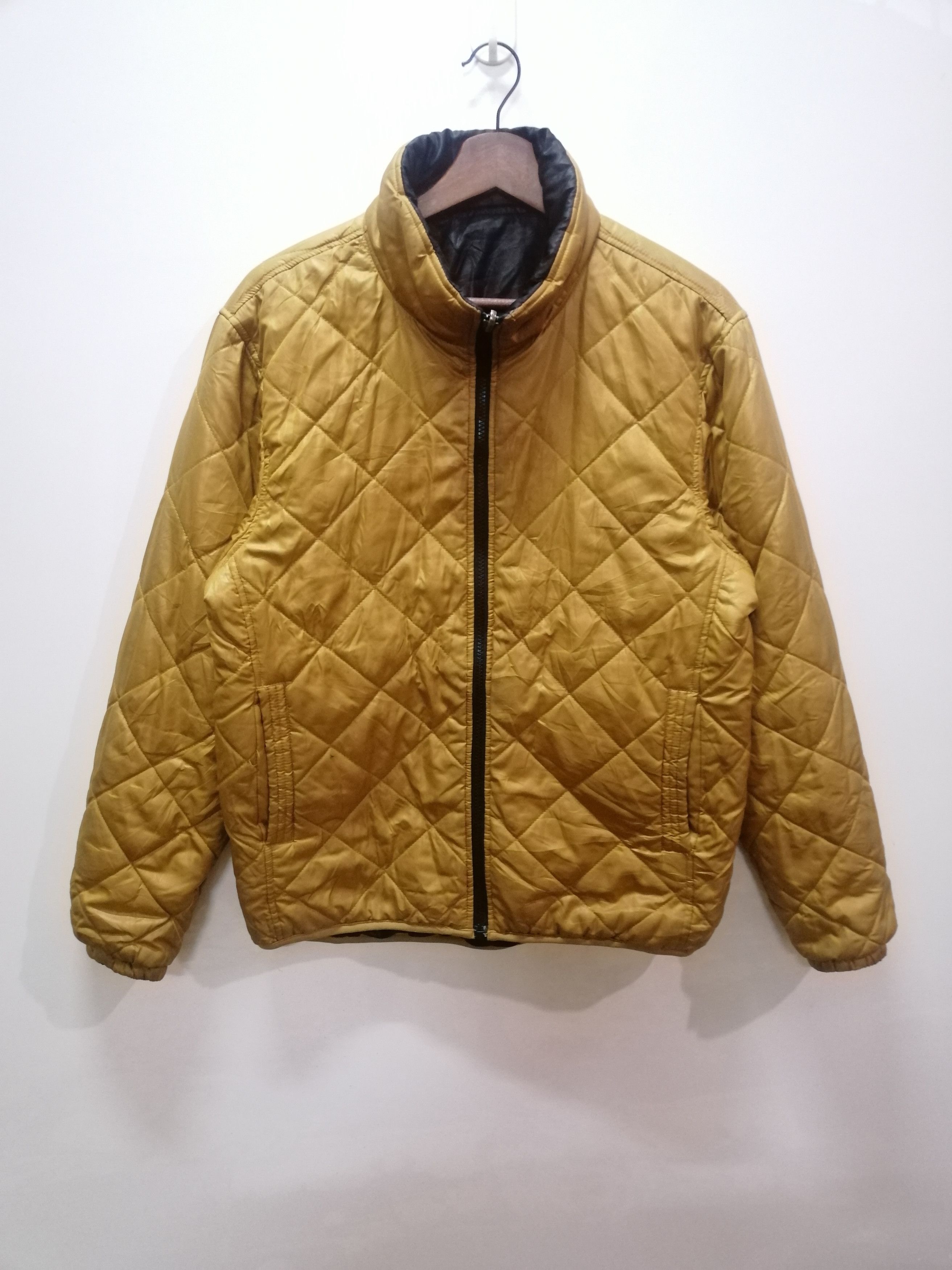Japanese Brand FIRST DOWN zip up reversible quilted puffer jacket BP Size US L / EU 52-54 / 3 - 1 Thumbnail