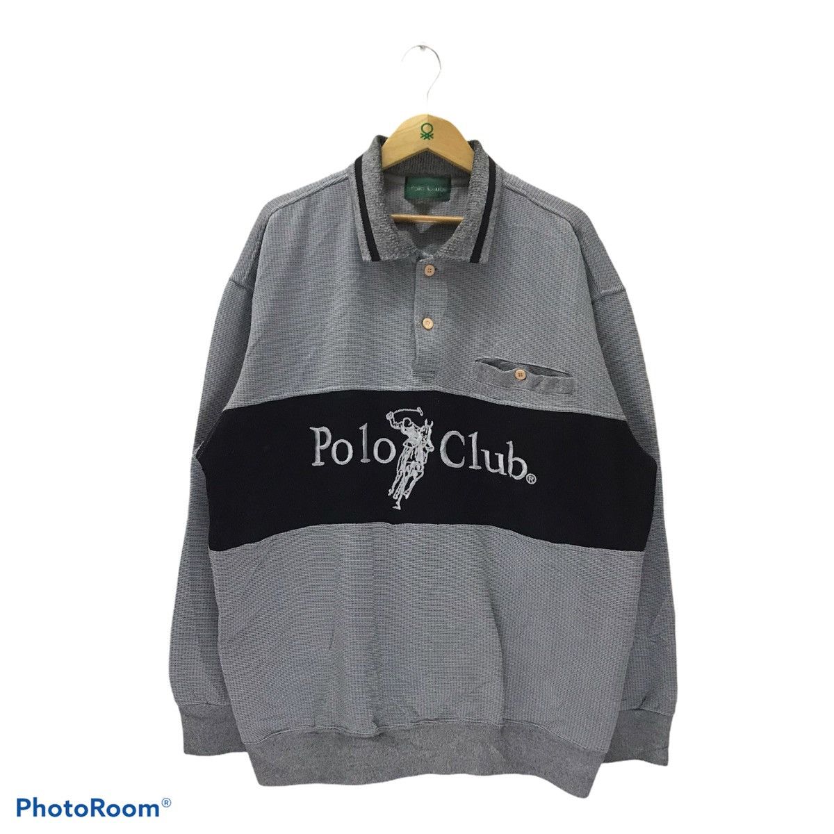 Vintage Vintage Polo Club Sweatshirt Pocket Size US L / EU 52-54 / 3 - 1 Thumbnail