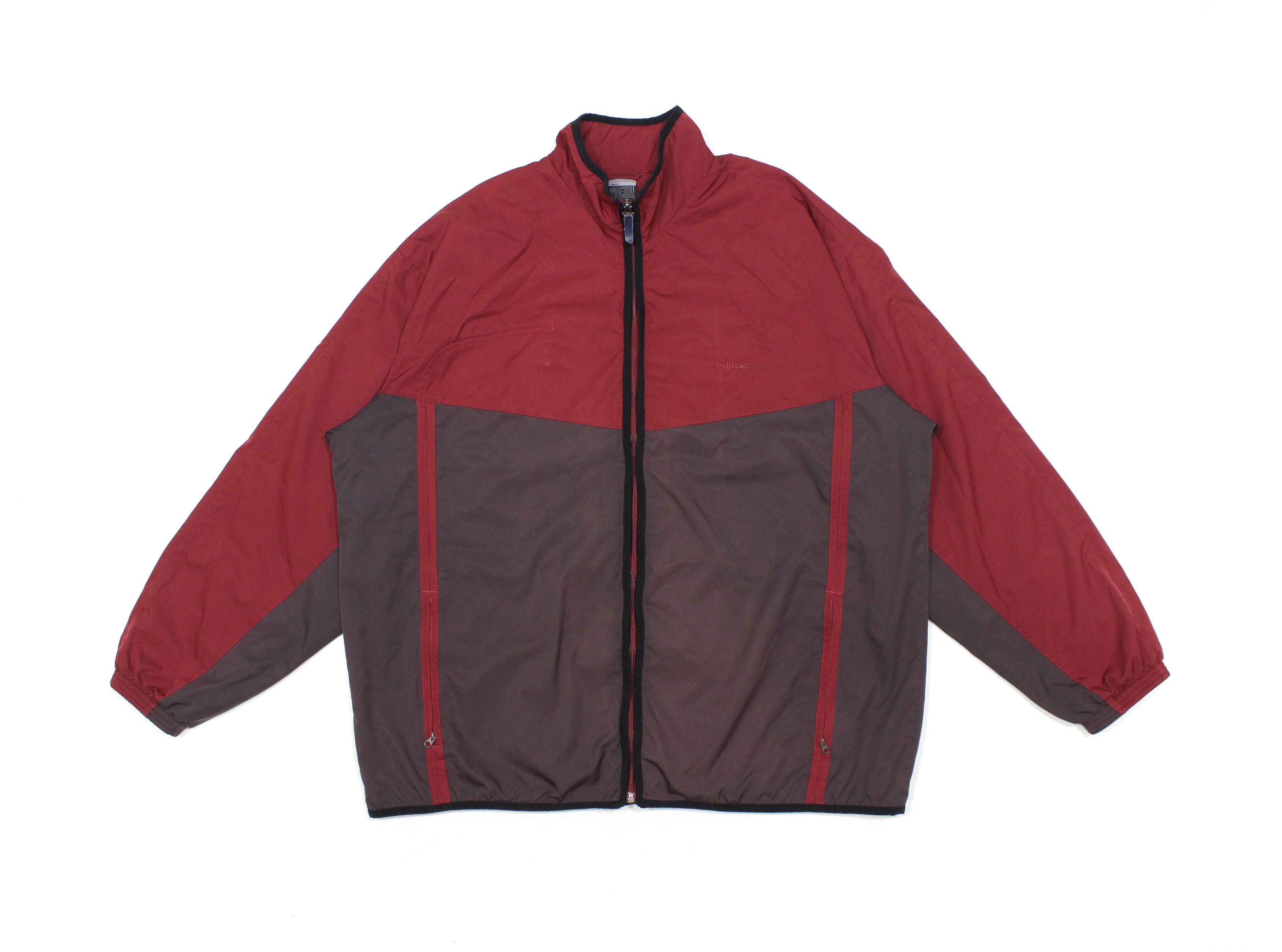 Nike 90S Logo Swoosh Polyester Jacket Size US XL / EU 56 / 4 - 1 Thumbnail