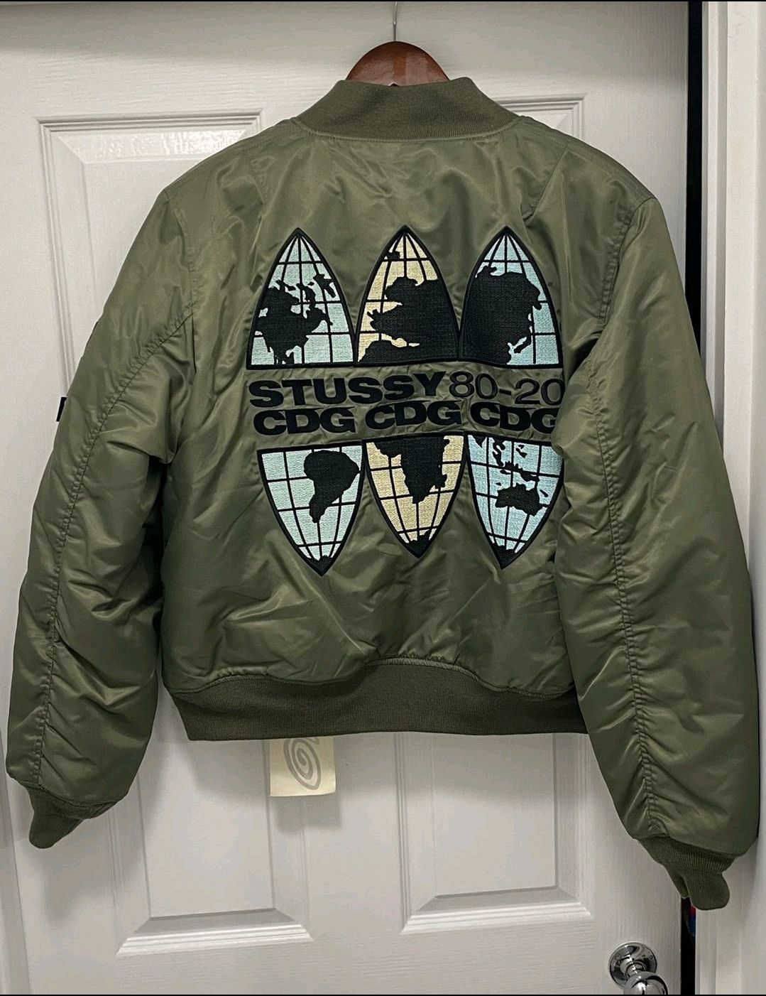 Stussy Stussy CDG 40th Anniversary MA-1 Bomber Jacket | Grailed