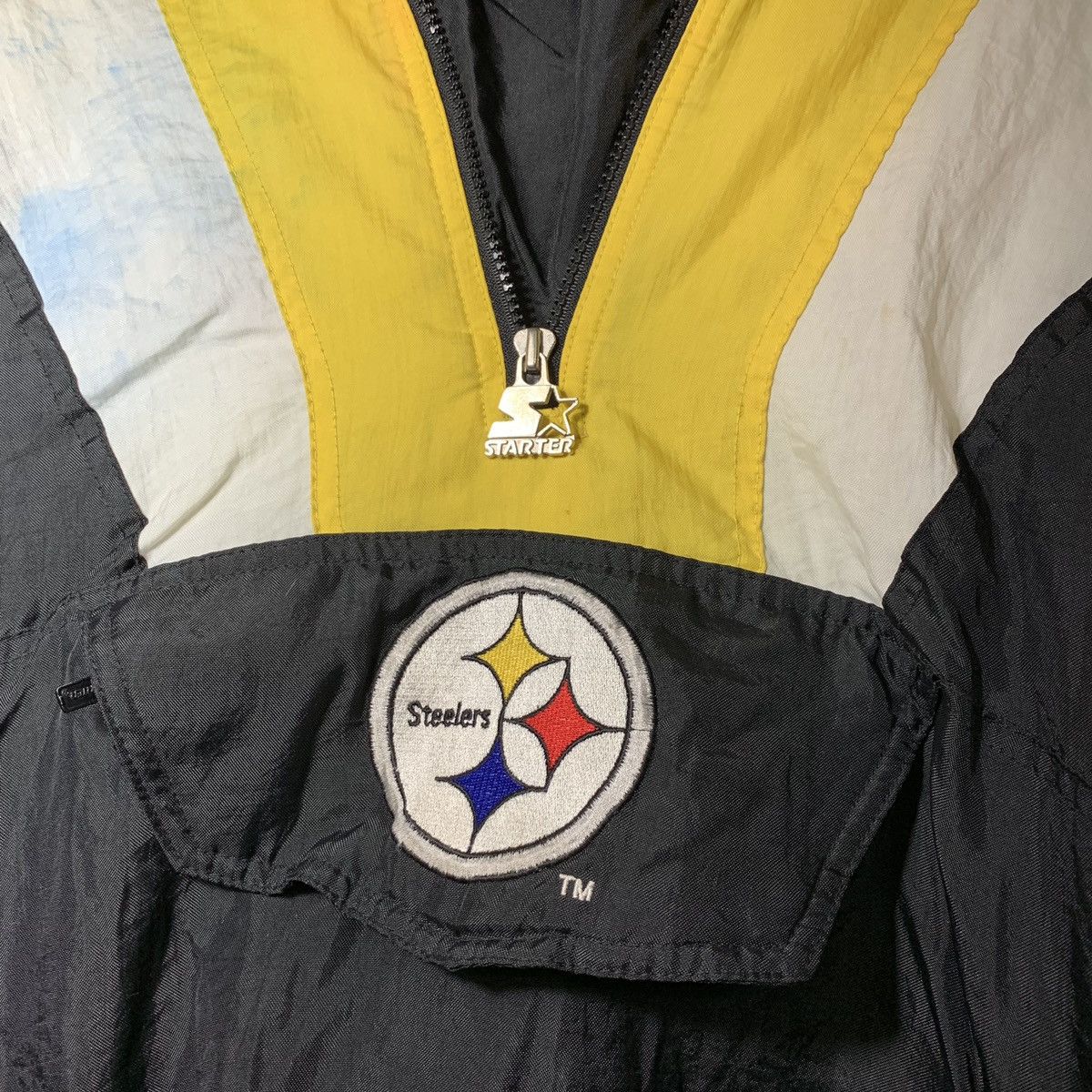 Starter Vintage 90s Pittsburgh Steelers Starter Jacket Pro Line Size US L / EU 52-54 / 3 - 5 Thumbnail