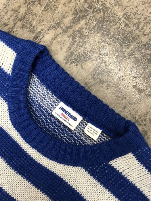Undefeated Undefeated Striped Knit Sweater | Grailed