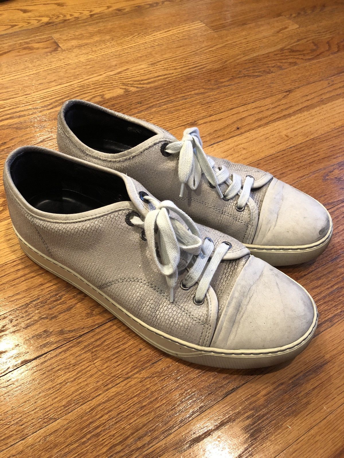 Lanvin Lanvin lowtop sneakers 7/8uk/first 42 Size US 9 / EU 42 - 1 Thumbnail