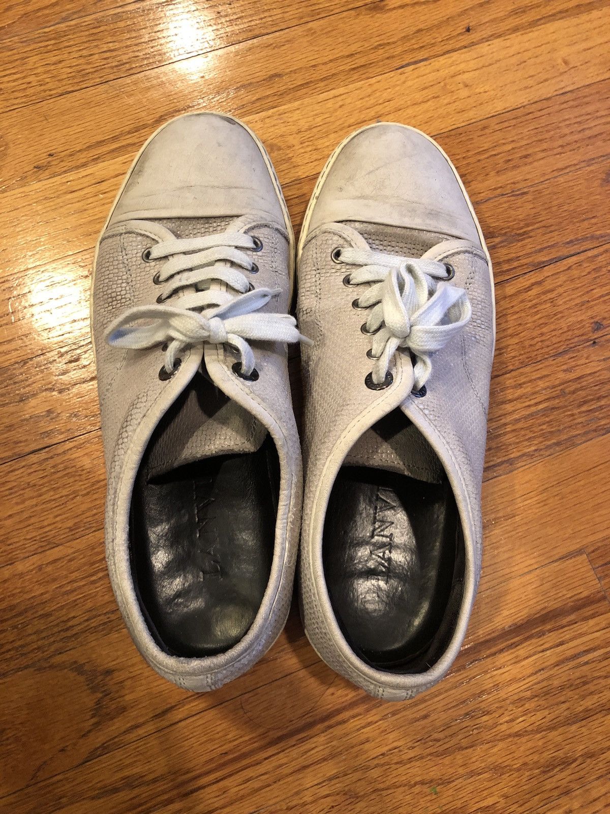 Lanvin Lanvin lowtop sneakers 7/8uk/first 42 Size US 9 / EU 42 - 4 Thumbnail