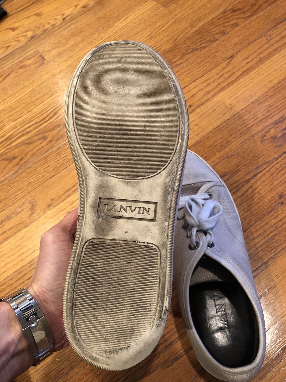 Lanvin Lanvin lowtop sneakers 7/8uk/first 42 Size US 9 / EU 42 - 5 Thumbnail