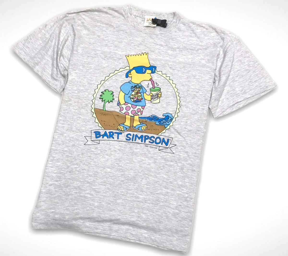 The Simpsons × Vintage Vintage Bart Simpson Matt Groening 1993 Movie T shirt Size US L / EU 52-54 / 3 - 5 Thumbnail