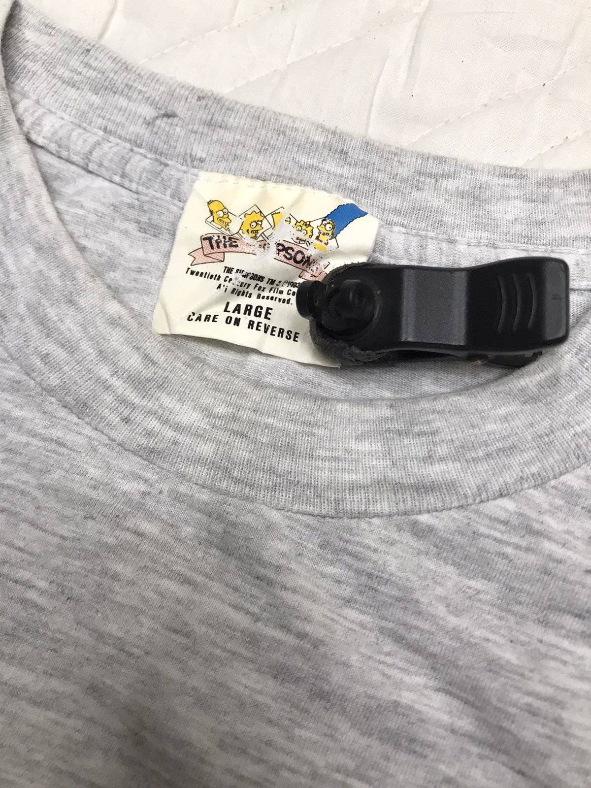 The Simpsons × Vintage Vintage Bart Simpson Matt Groening 1993 Movie T shirt Size US L / EU 52-54 / 3 - 10 Thumbnail