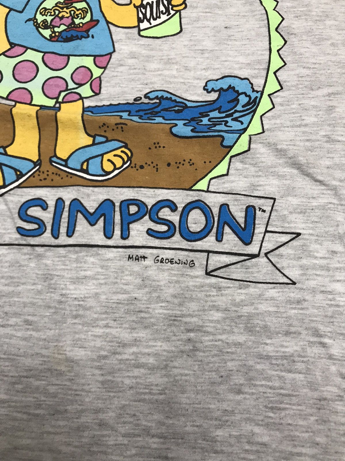 The Simpsons × Vintage Vintage Bart Simpson Matt Groening 1993 Movie T shirt Size US L / EU 52-54 / 3 - 8 Thumbnail