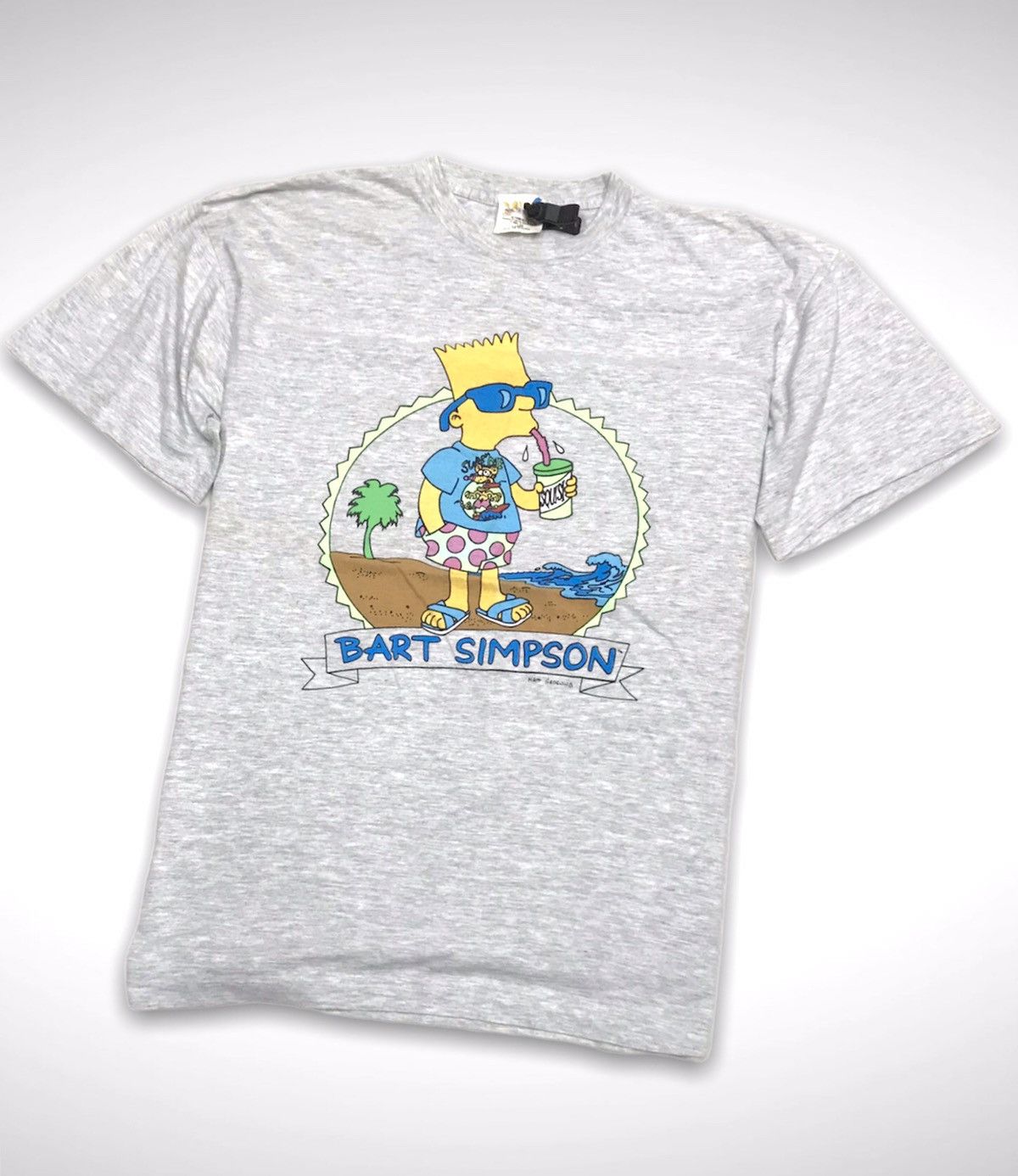 The Simpsons × Vintage Vintage Bart Simpson Matt Groening 1993 Movie T shirt Size US L / EU 52-54 / 3 - 1 Thumbnail