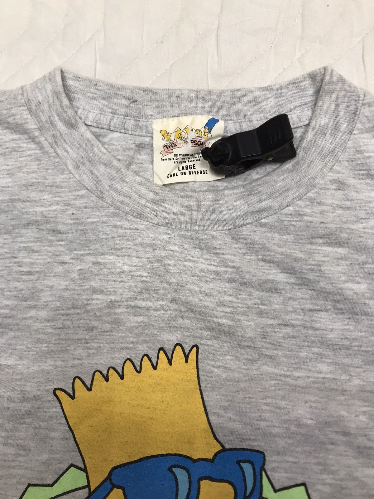 The Simpsons × Vintage Vintage Bart Simpson Matt Groening 1993 Movie T shirt Size US L / EU 52-54 / 3 - 9 Thumbnail