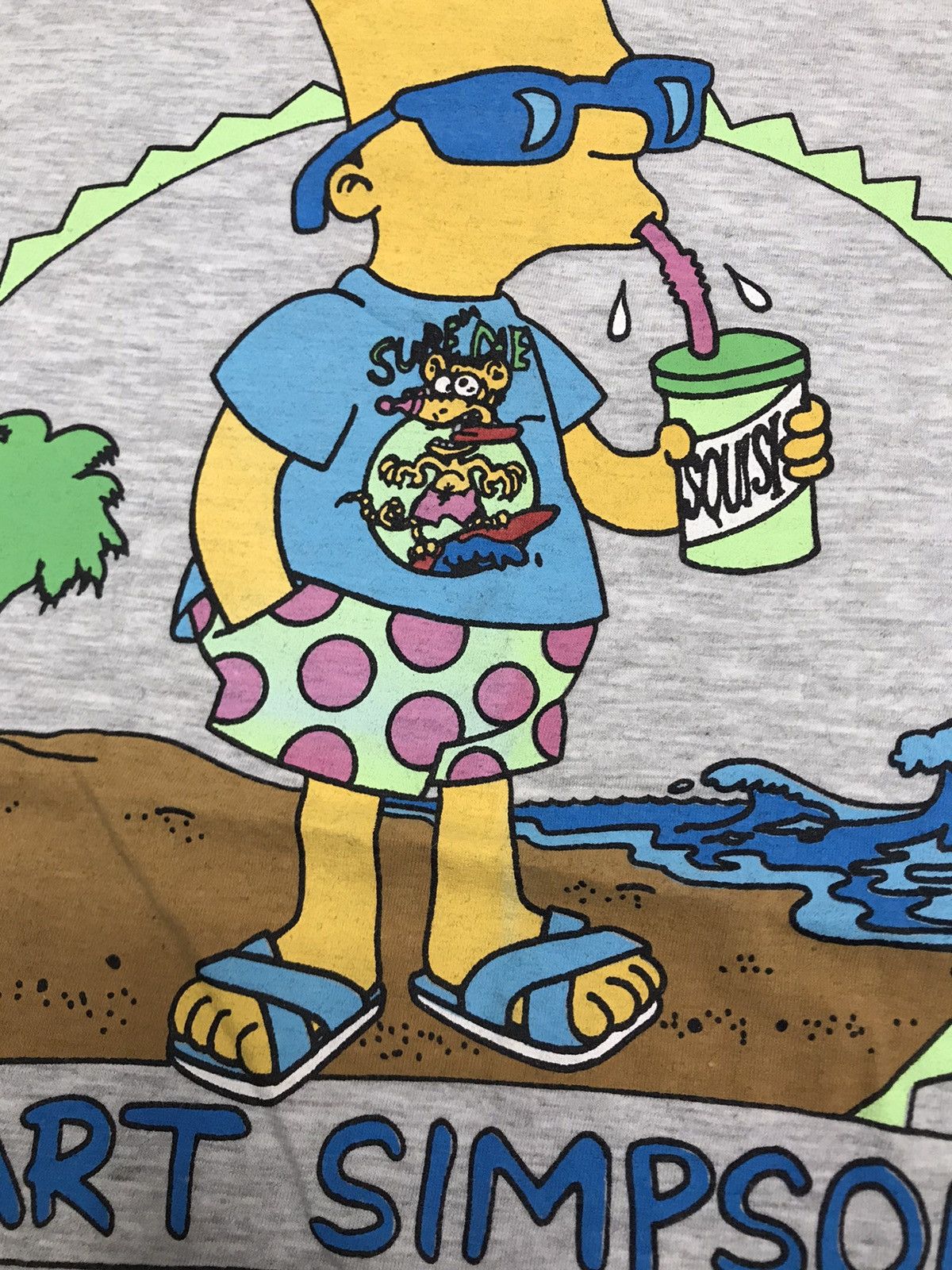 The Simpsons × Vintage Vintage Bart Simpson Matt Groening 1993 Movie T shirt Size US L / EU 52-54 / 3 - 7 Thumbnail