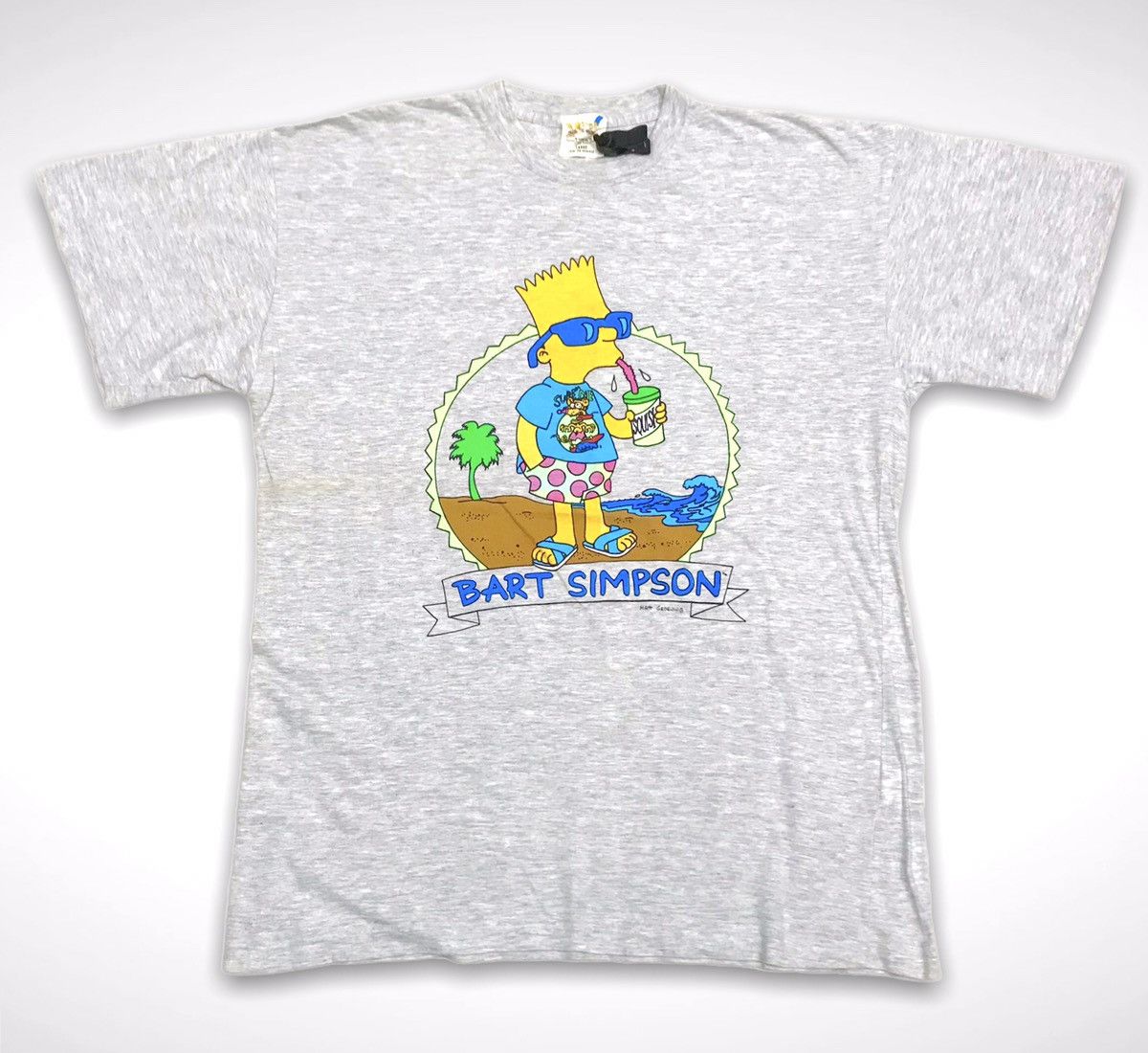 The Simpsons × Vintage Vintage Bart Simpson Matt Groening 1993 Movie T shirt Size US L / EU 52-54 / 3 - 12 Thumbnail