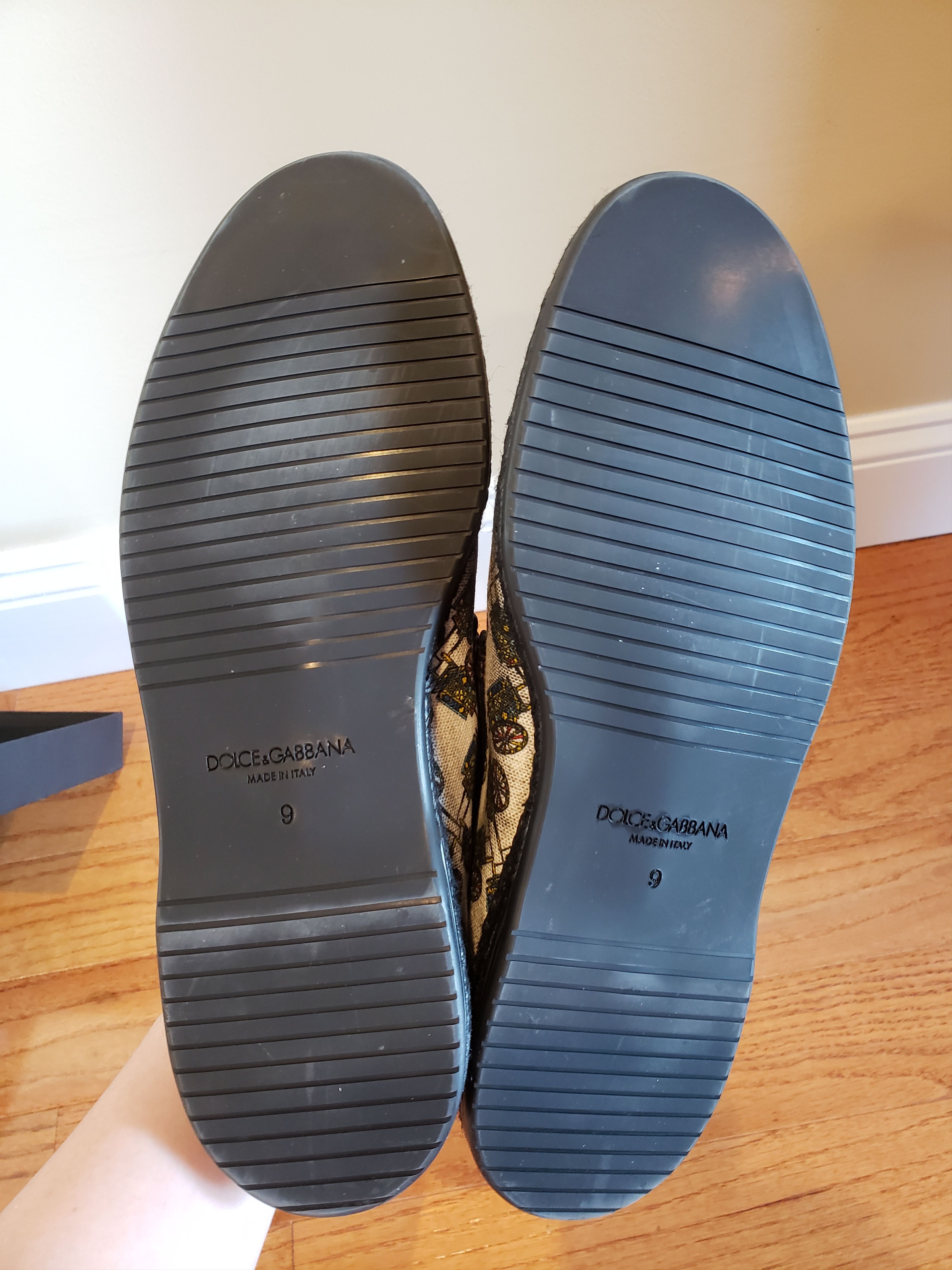 Dolce & Gabbana Dolce & Gabbana Canvas Slip Ons Size US 10 / EU 43 - 4 Thumbnail