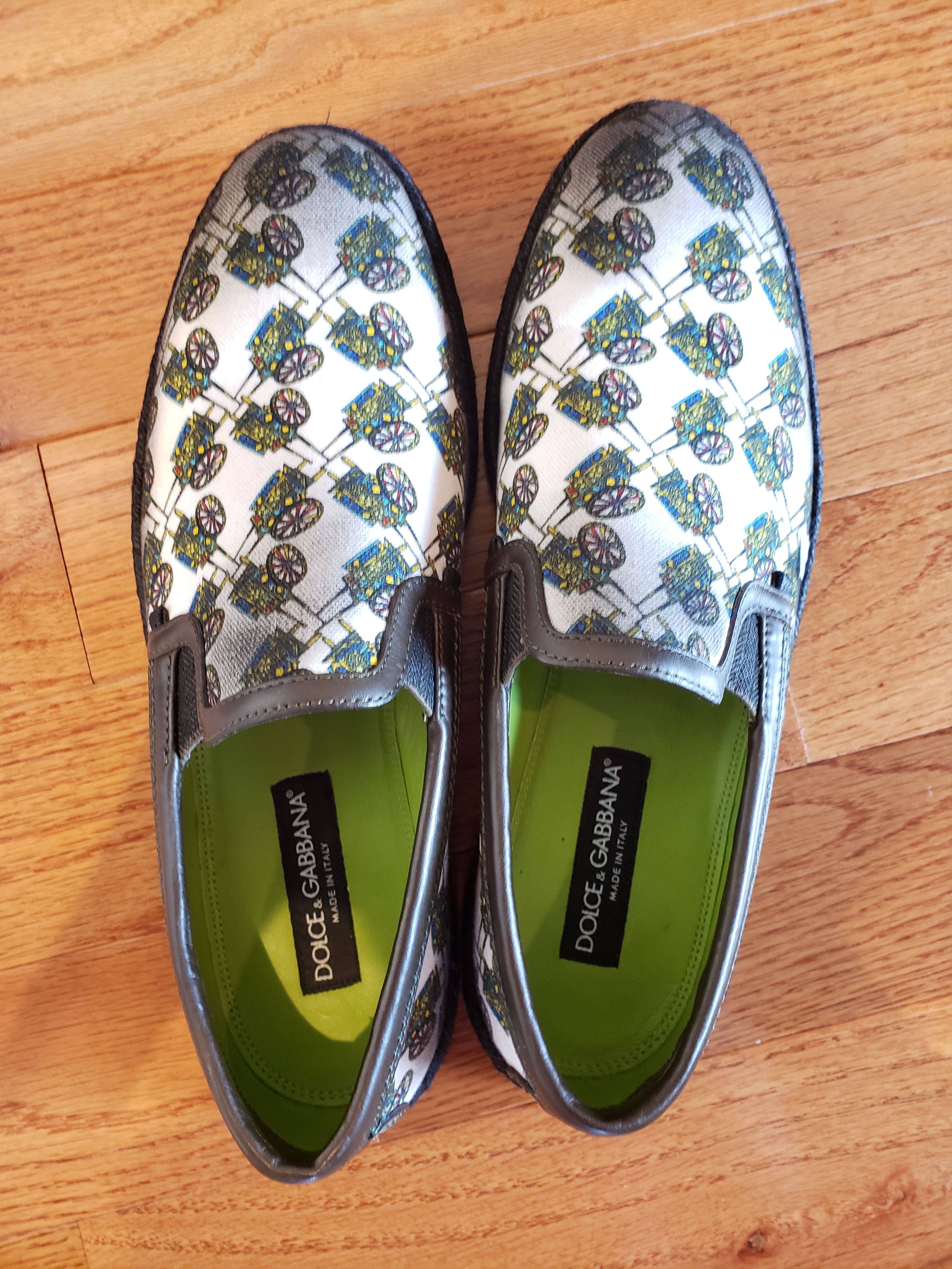 Dolce & Gabbana Dolce & Gabbana Canvas Slip Ons Size US 10 / EU 43 - 2 Thumbnail