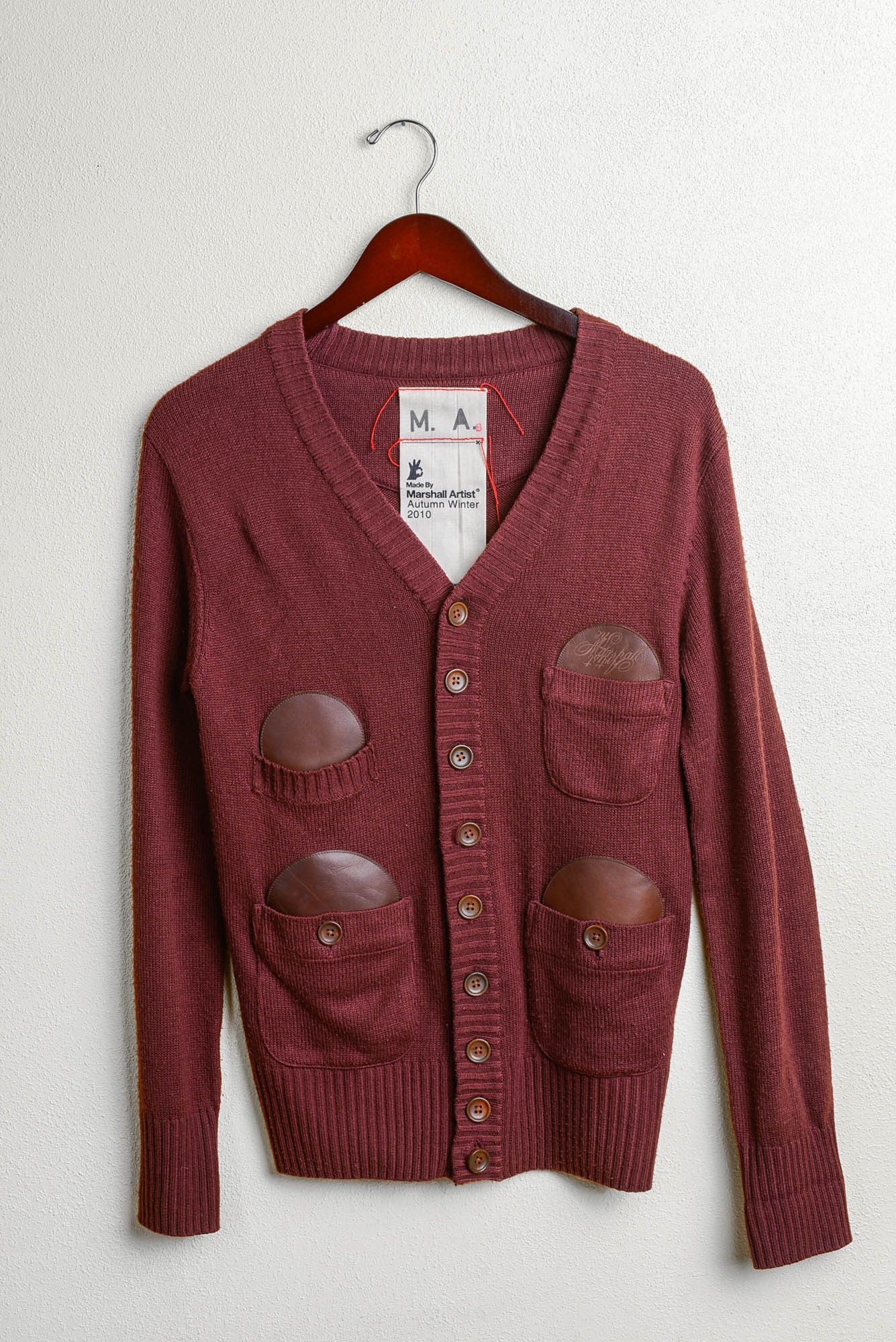 Burgundy Cardigan