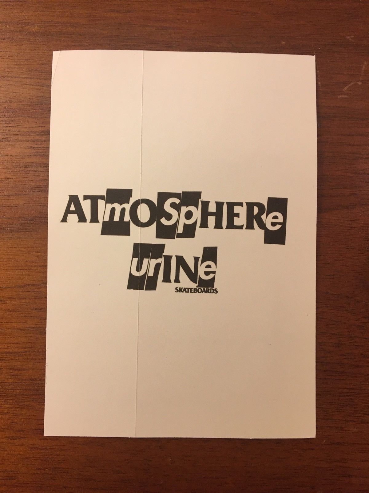 Supreme Atmosphere Urine sticker Size ONE SIZE - 2 Thumbnail