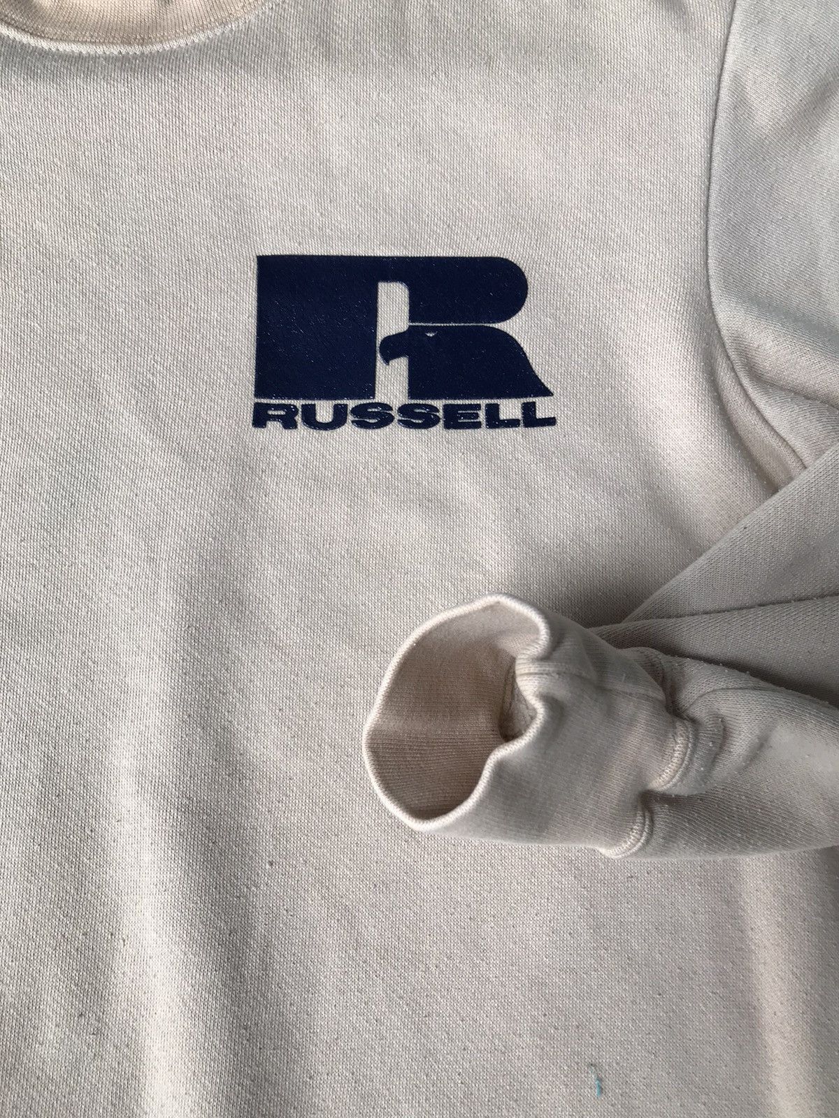 Mizuno × Russell Athletic × Vintage 💥VINTAGE X RUSSELL ATLANTIC X MIZUNO SWEATSHIRT Size US L / EU 52-54 / 3 - 6 Thumbnail
