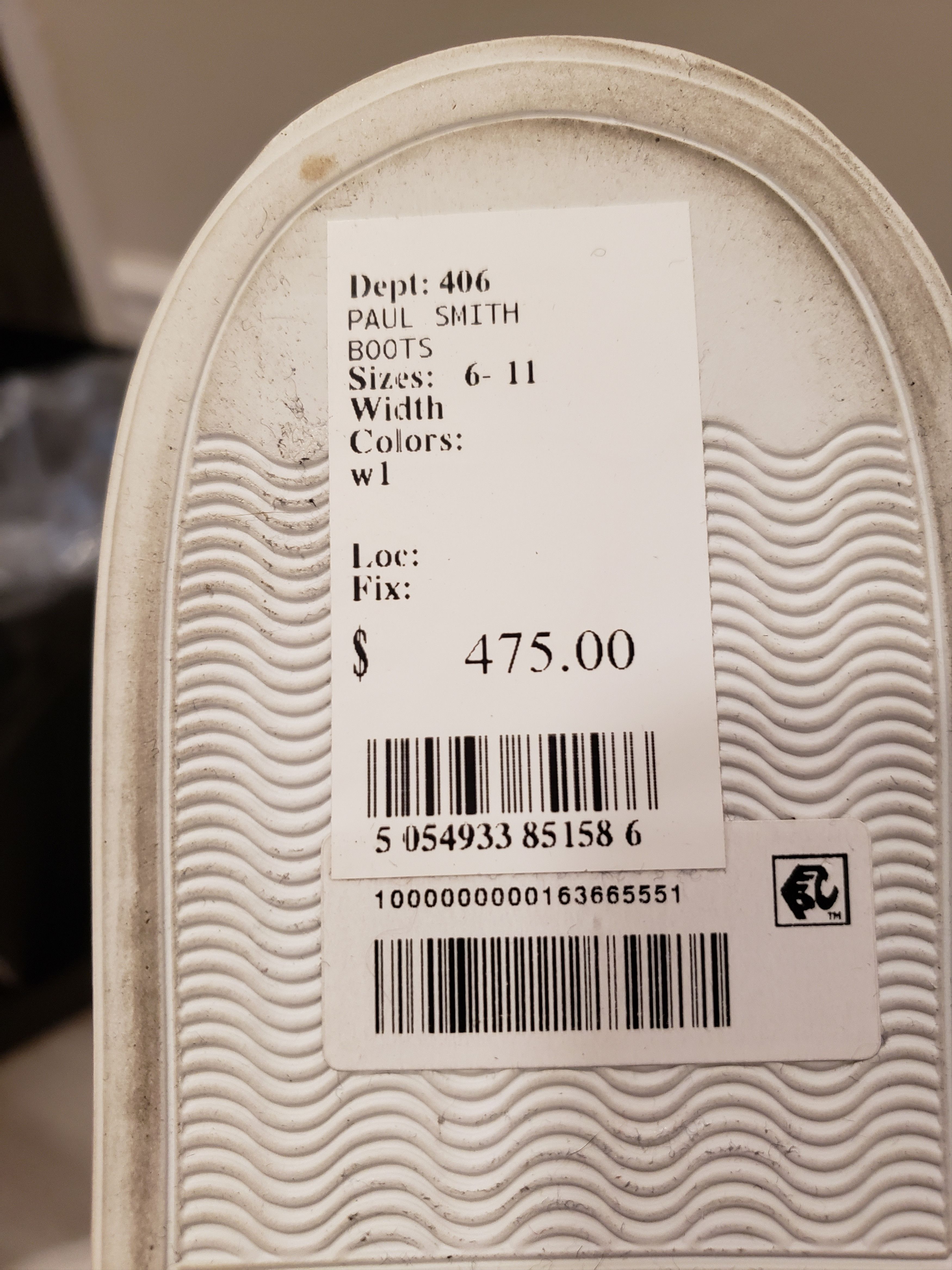 Paul Smith Paul Smith High Top Sneakers Size US 10 / EU 43 - 4 Thumbnail