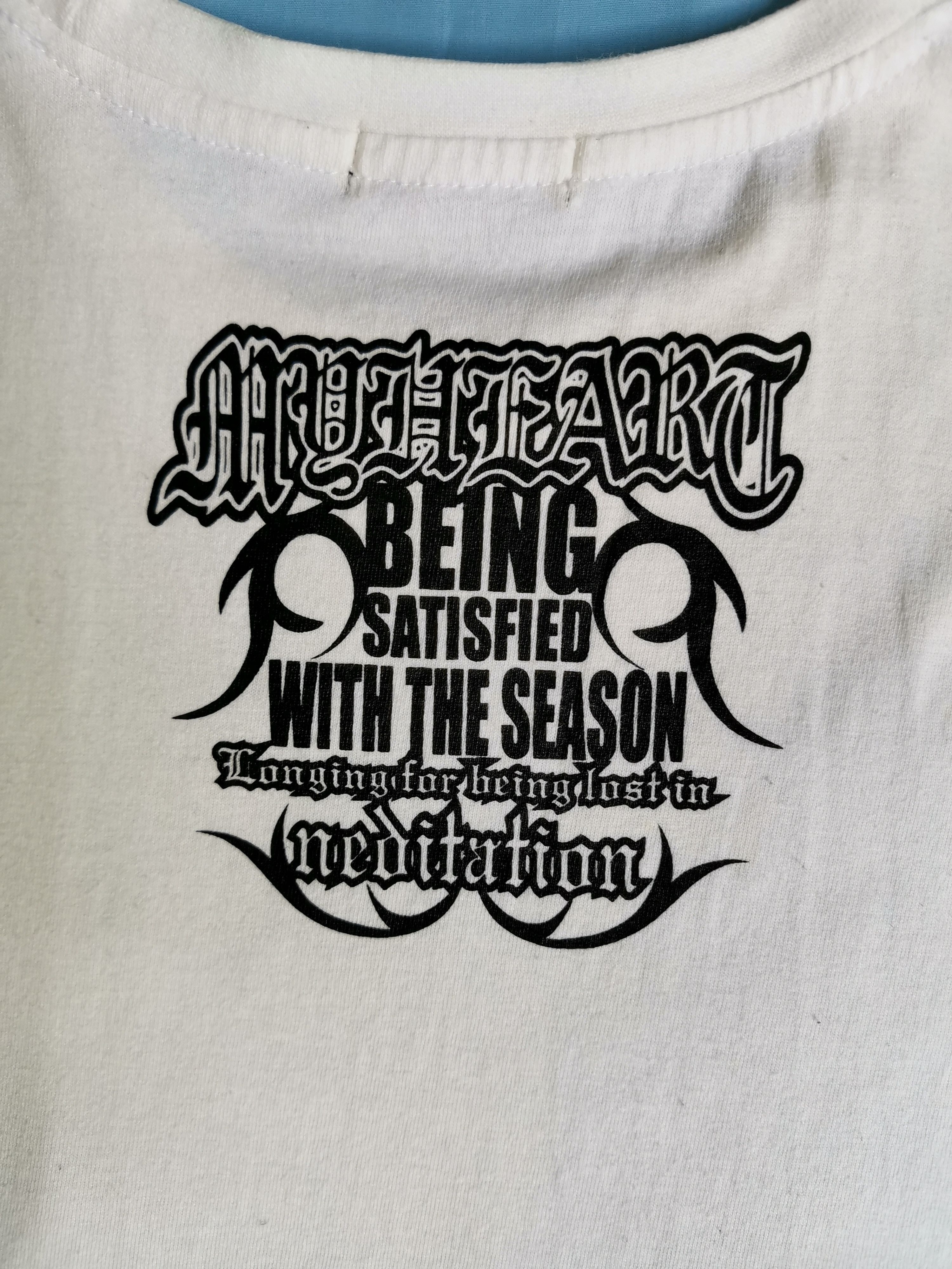 Japanese Brand Being Satisfied with the Season Big Logo T-shirt Size US L / EU 52-54 / 3 - 3 Thumbnail