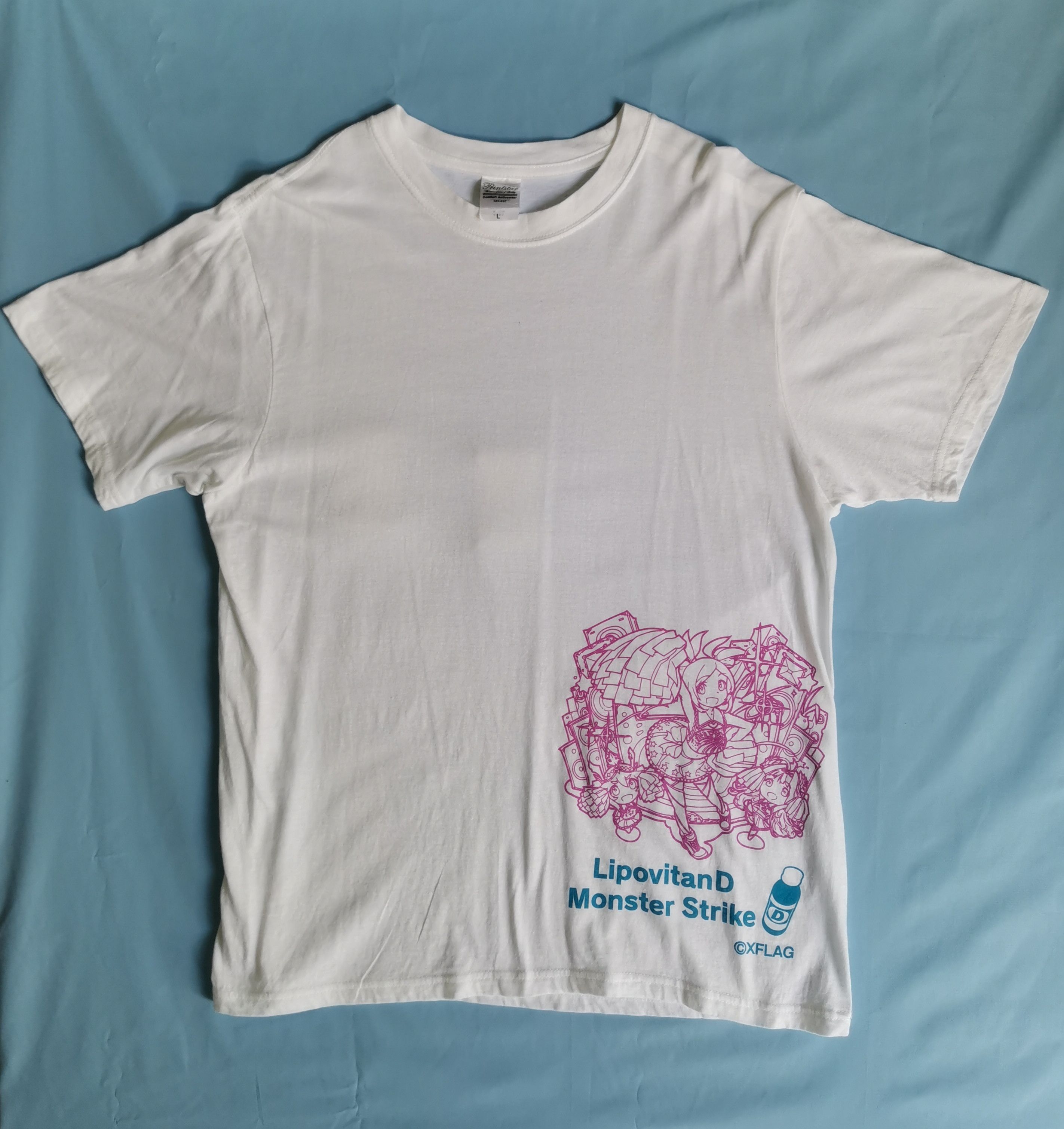 Japanese Brand Lipovitan D Monster Strike T-shirt Size US L / EU 52-54 / 3 - 1 Thumbnail