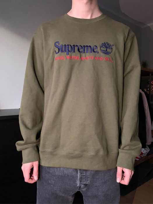 Supreme Supreme x Timberland Crewneck | Grailed