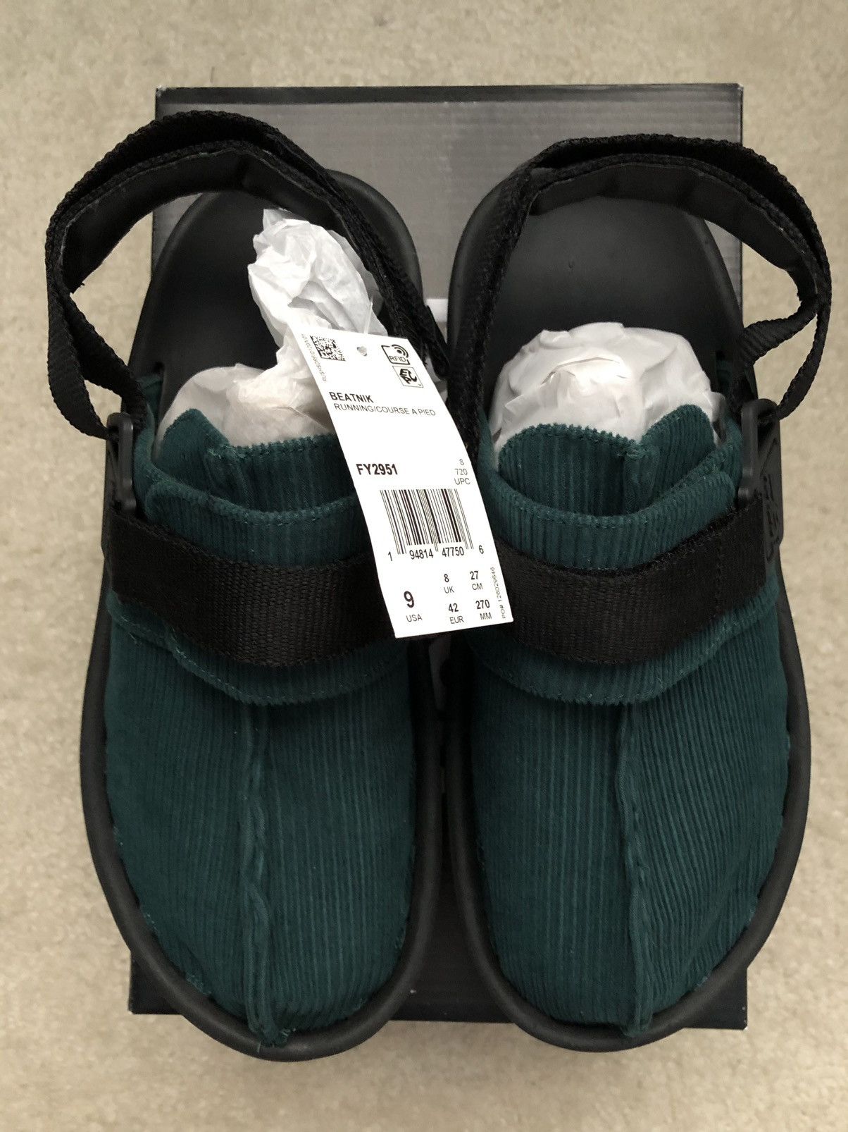 Reebok Reebok Beatnik Forest Green Corduroy 9 | Grailed