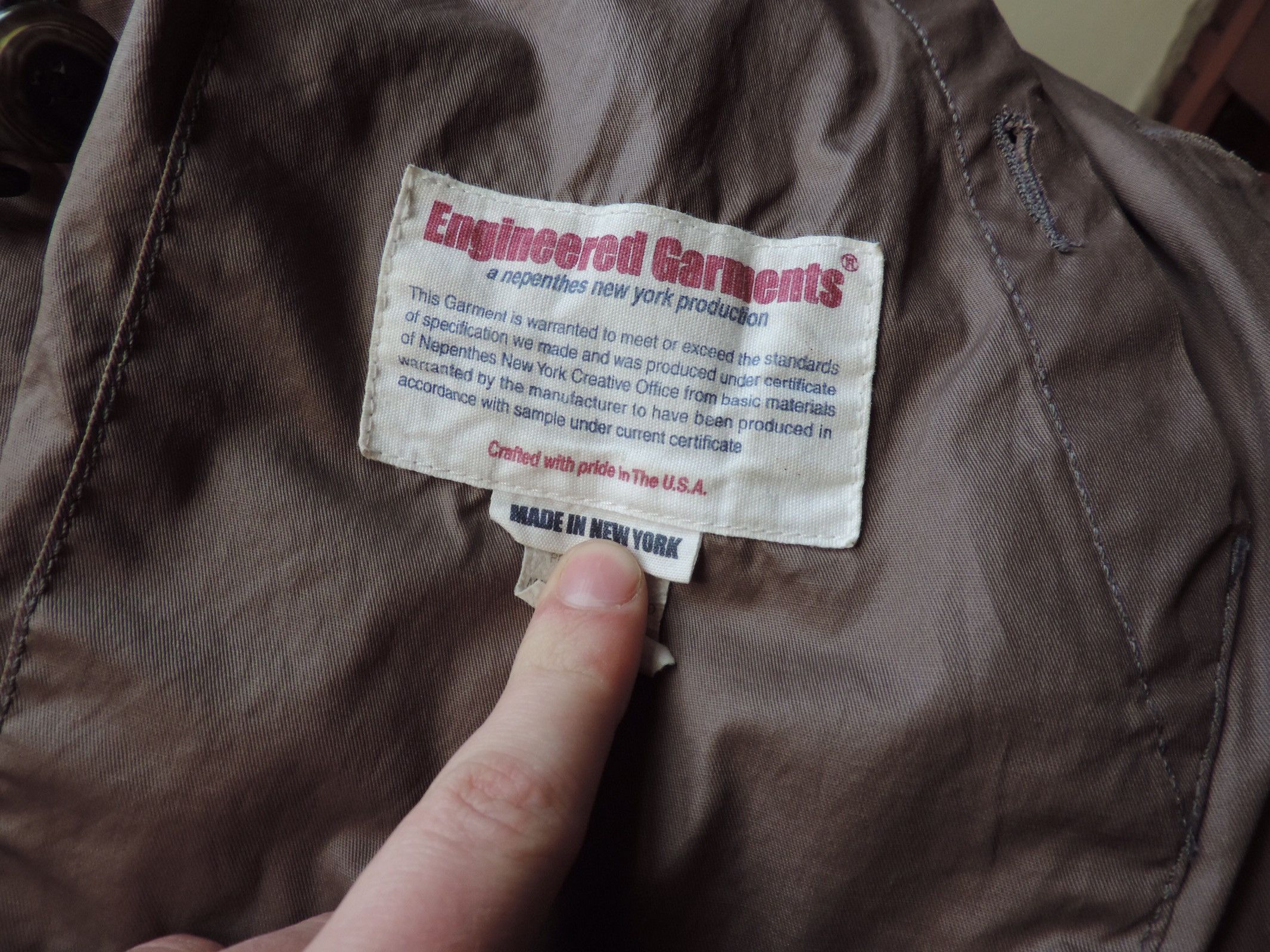 Engineered Garments Lightweight Bomber Jacket Size US L / EU 52-54 / 3 - 6 Thumbnail