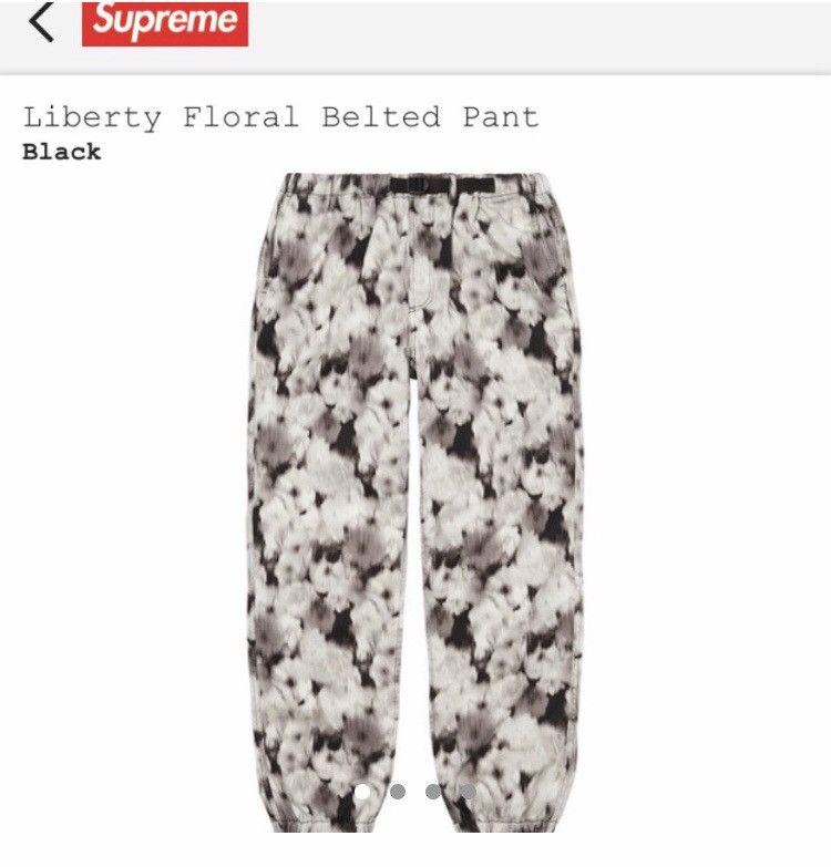 supreme Liberty Floral Belted Pant