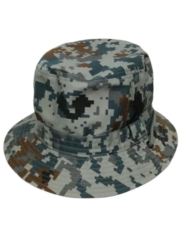 Japanese Brand 🔥Design Military Boonie ACU Digital Tactical Bucket Hat🔥 Size ONE SIZE - 10 Thumbnail