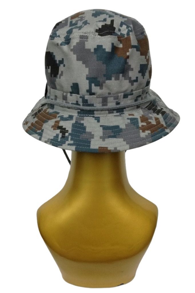 Japanese Brand 🔥Design Military Boonie ACU Digital Tactical Bucket Hat🔥 Size ONE SIZE - 4 Thumbnail