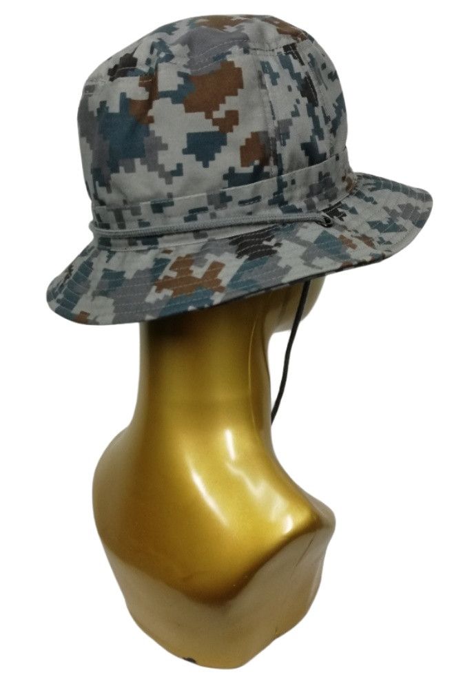 Japanese Brand 🔥Design Military Boonie ACU Digital Tactical Bucket Hat🔥 Size ONE SIZE - 5 Thumbnail