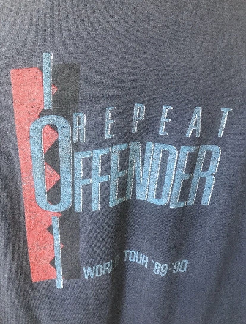 Band Tees Vintage Richard Marx ‘Repeat Offender’ World Tour 89-90 Tee Size US L / EU 52-54 / 3 - 12 Thumbnail
