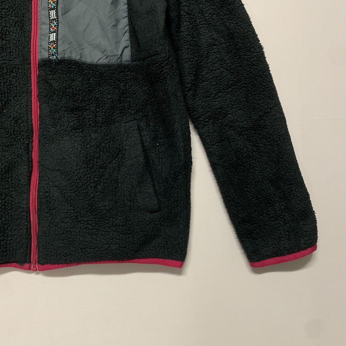 Adidas Adidas Neo x Navajo Style Sherpa Fleece Art Sweater Jacket Size US M / EU 48-50 / 2 - 4 Thumbnail