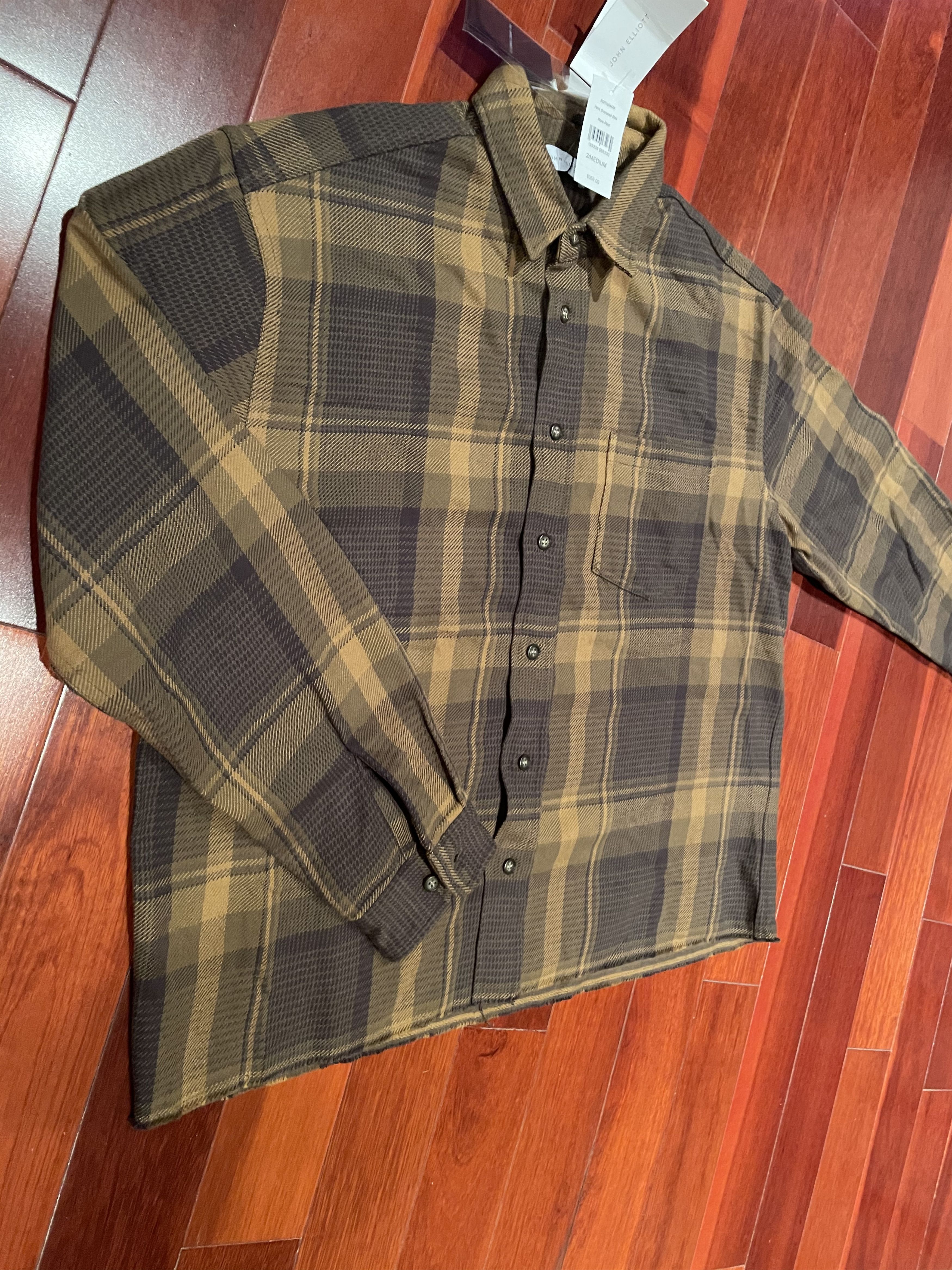 John Elliott John Elliott Hemi Oversized Nova Plaid Shirt Size US M / EU 48-50 / 2 - 4 Thumbnail