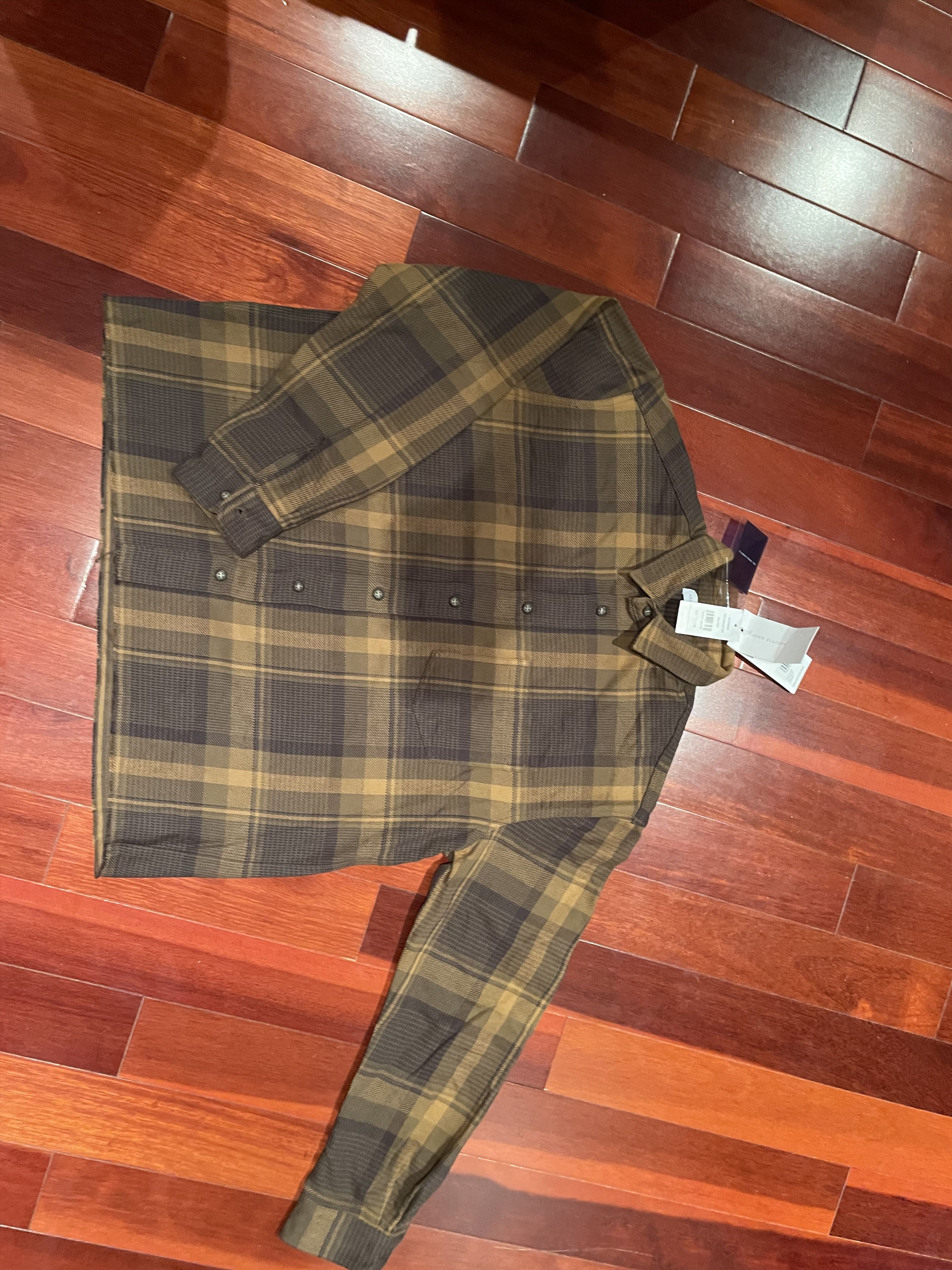 John Elliott John Elliott Hemi Oversized Nova Plaid Shirt Size US M / EU 48-50 / 2 - 3 Thumbnail