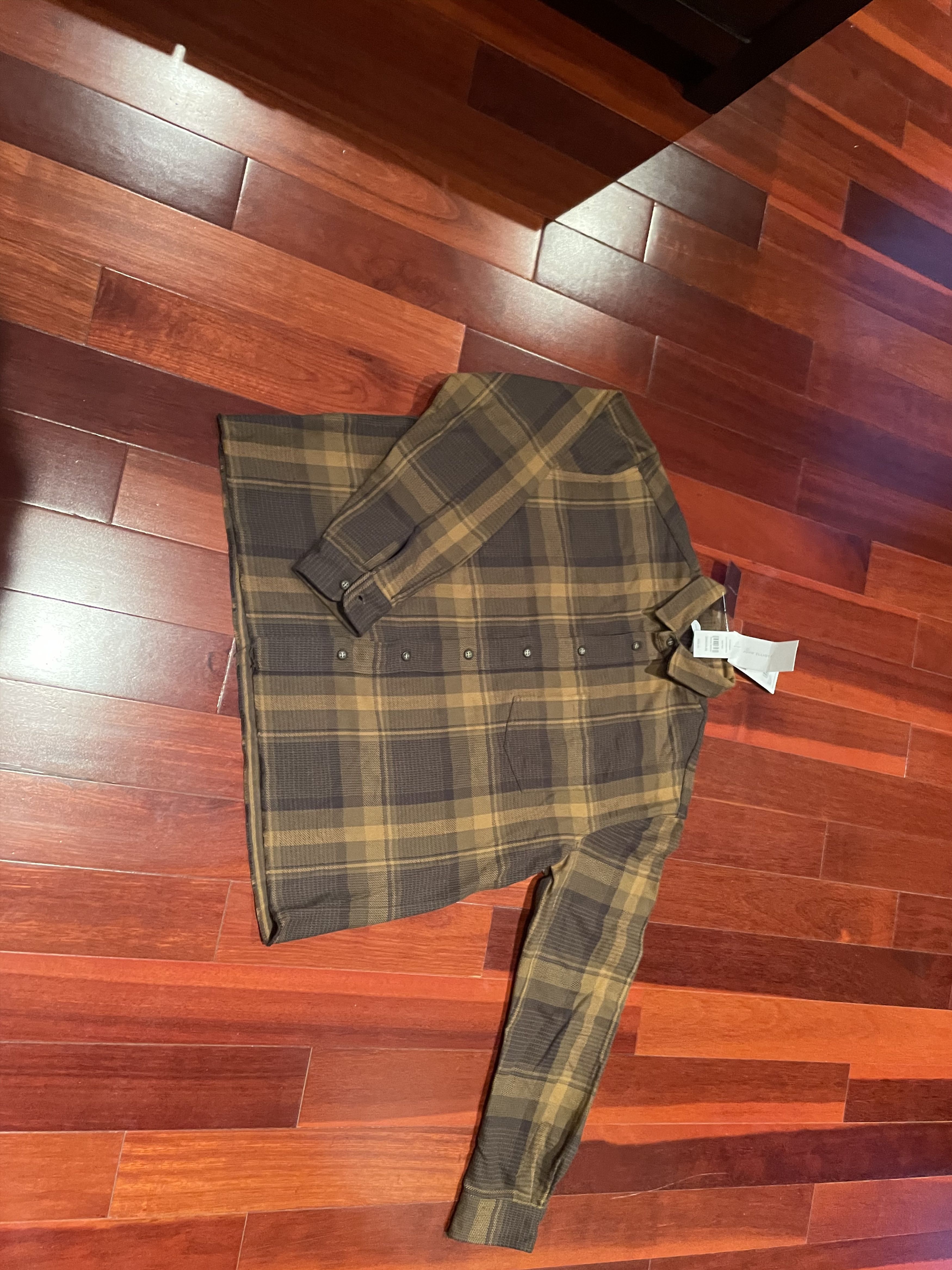 John Elliott John Elliott Hemi Oversized Nova Plaid Shirt Size US M / EU 48-50 / 2 - 7 Thumbnail