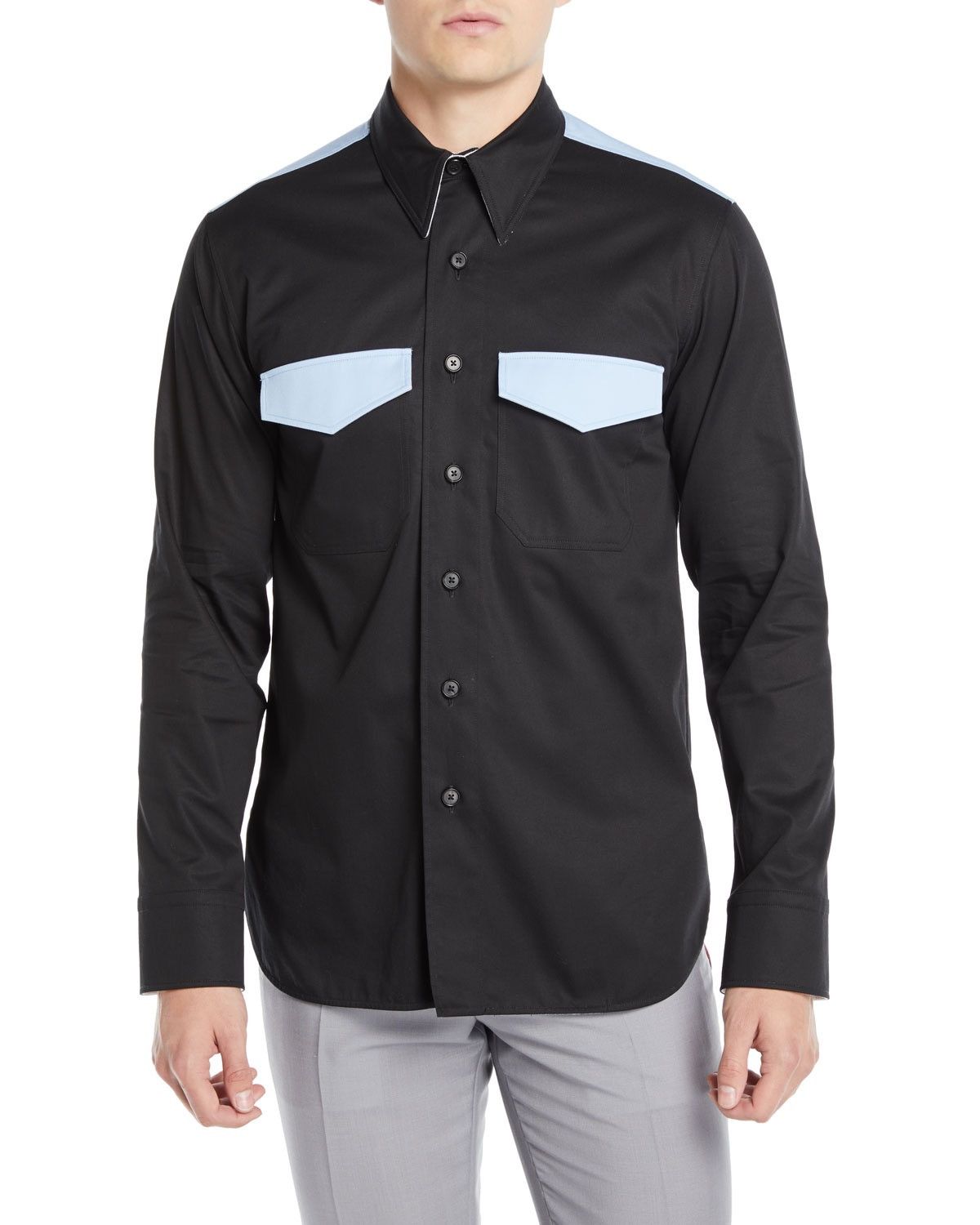 Calvin Klein 205W39NYC Western Shirt by Raf Simons - Calvin Klein 205W39NYC Size US M / EU 48-50 / 2 - 2 Thumbnail