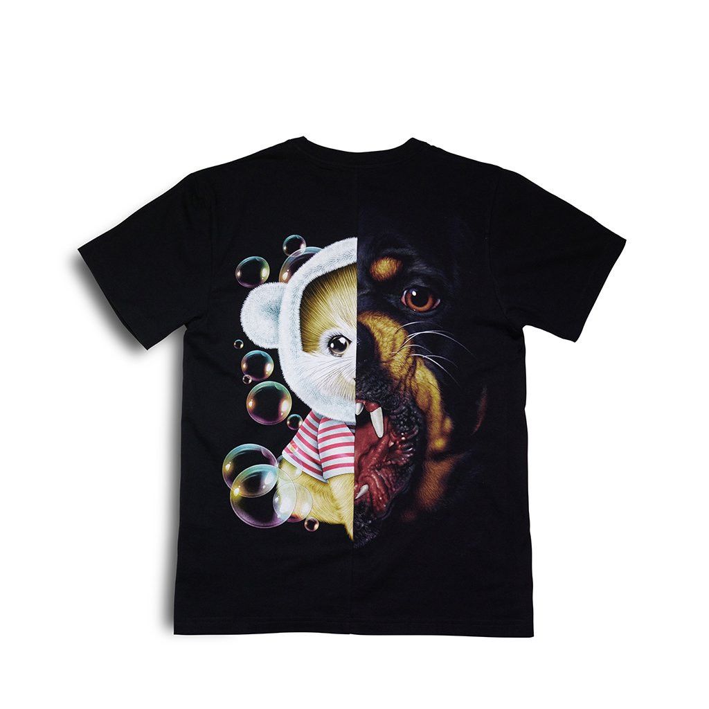Designer Sucuk & Bratwurst "Cute + Evil" T-Shirt Size US L / EU 52-54 / 3 - 2 Thumbnail