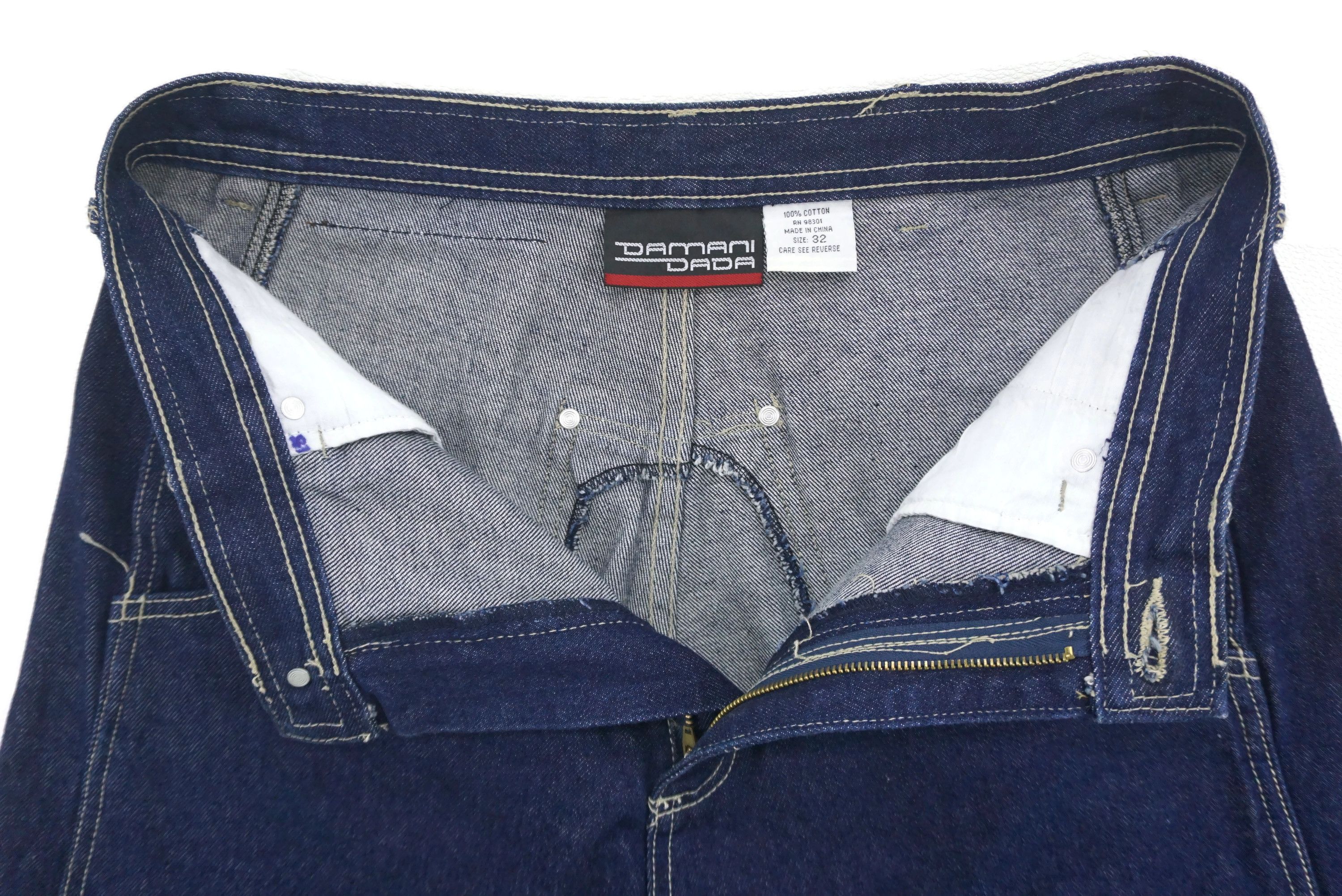 Damani Dada Damani Dada Jeans Skateboards Baggy Hip Hop Denim Size US 32 / EU 48 - 6 Thumbnail
