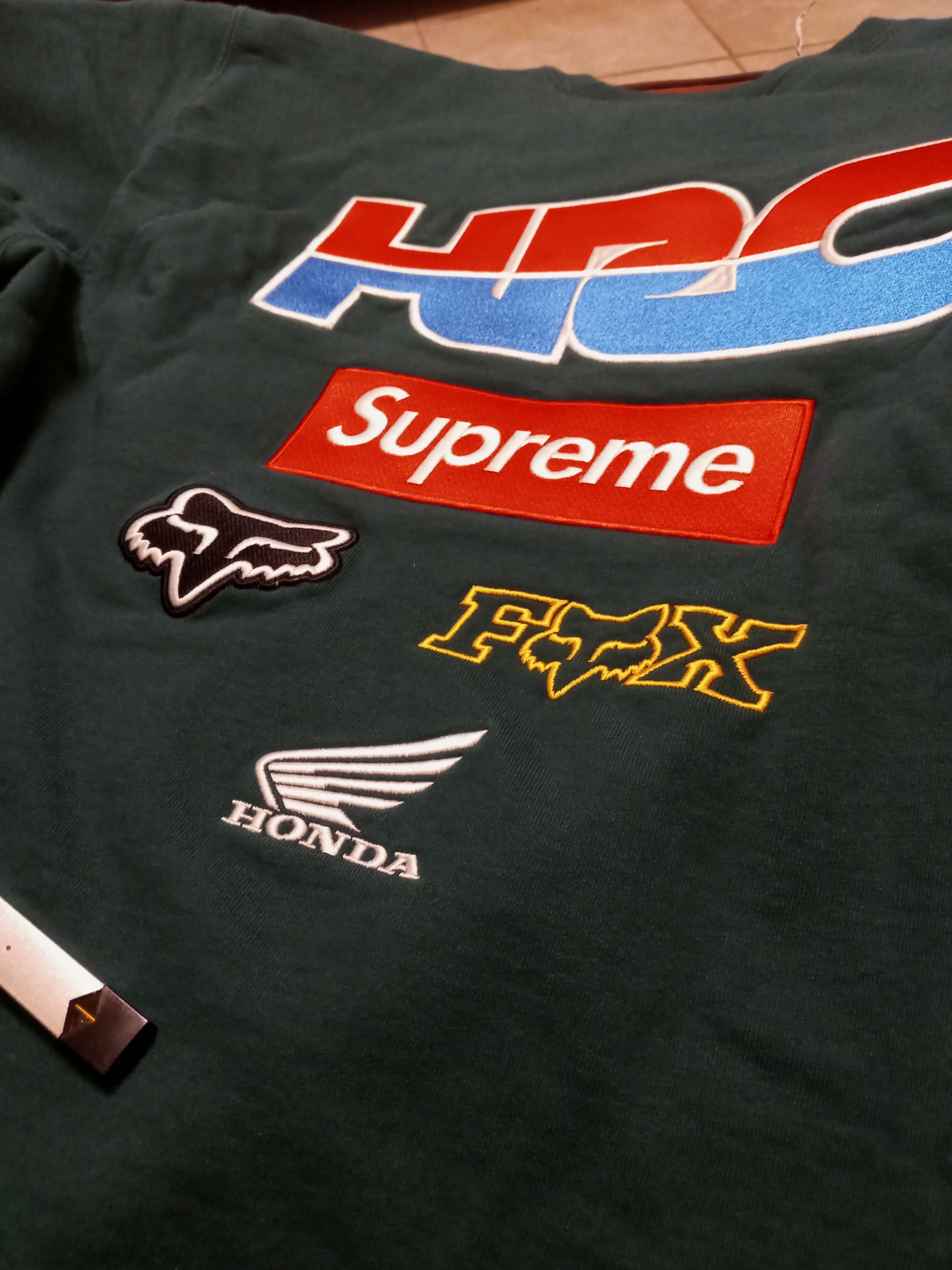 Supreme HONDA Racing Crewneck Large-