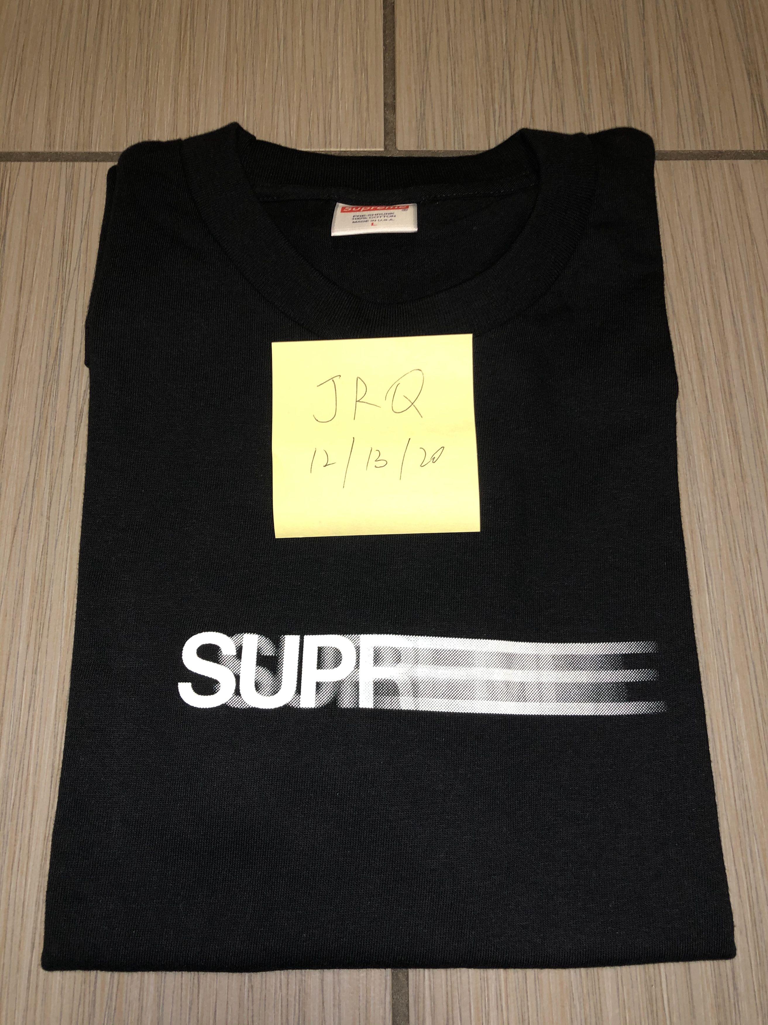 Supreme **2016** Supreme Motion Logo Tee **2016** Large | Grailed