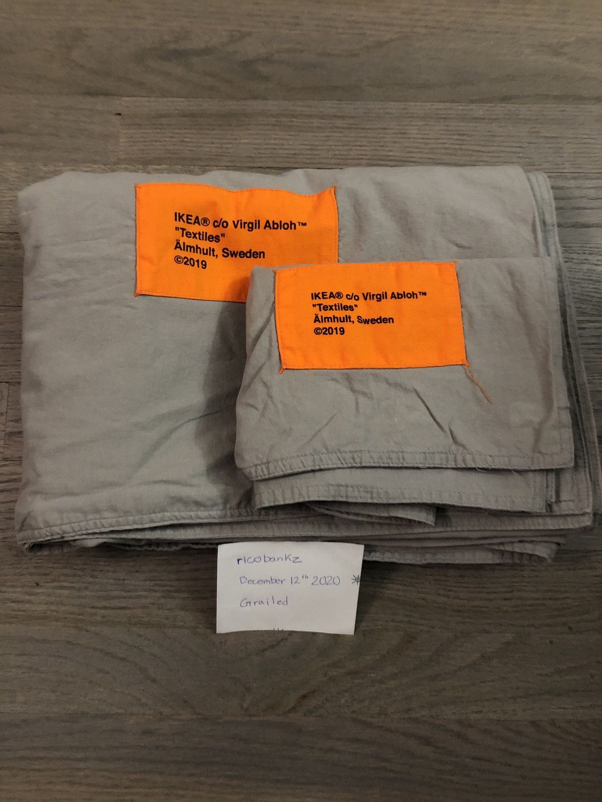 Off White Ikea x Virgil Abloh bedding in SM1 London for £40.00 for sale