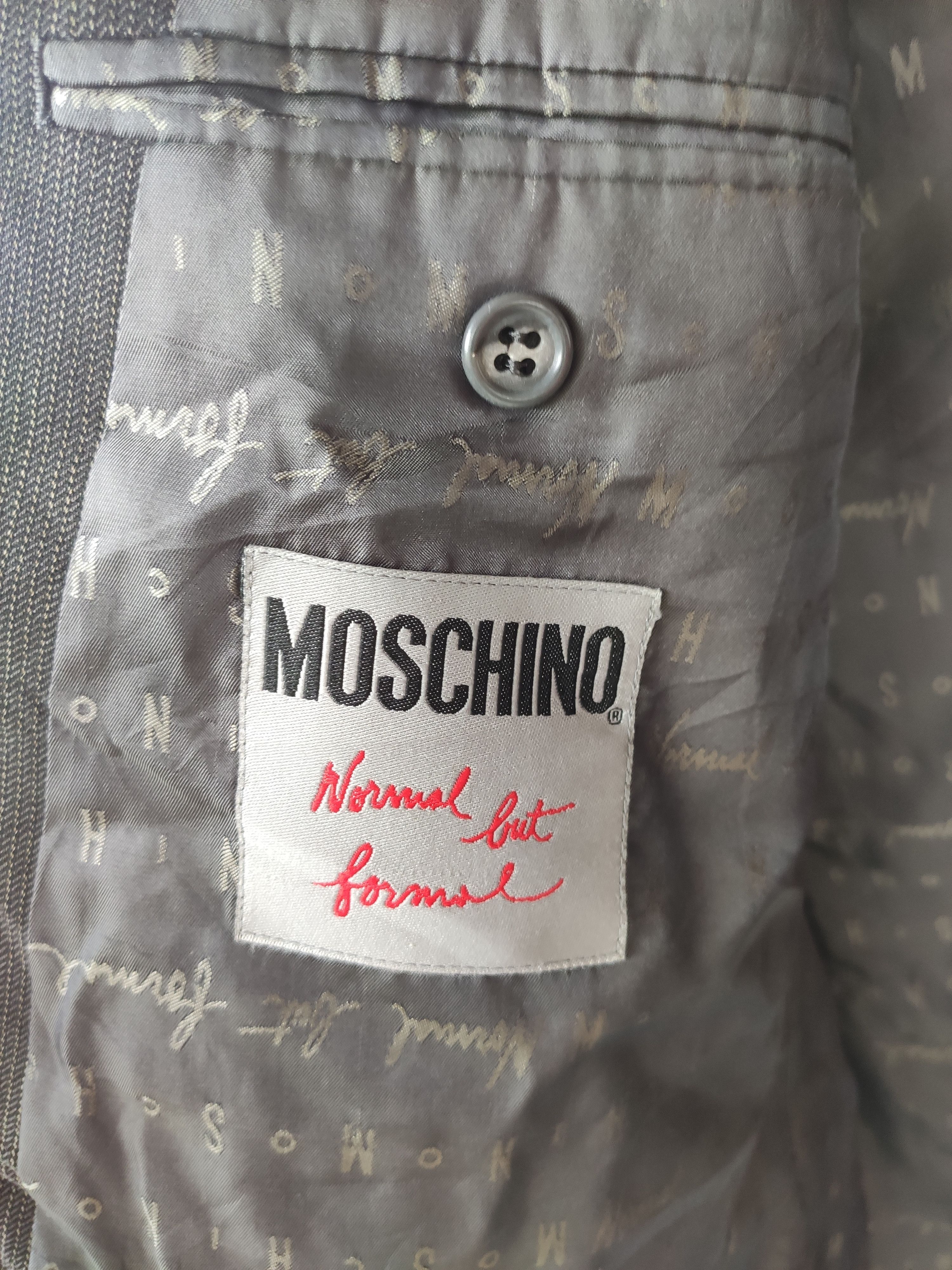 Moschino VINTAGE MOSCHINO BLAZER JACKET Size 46R - 8 Thumbnail