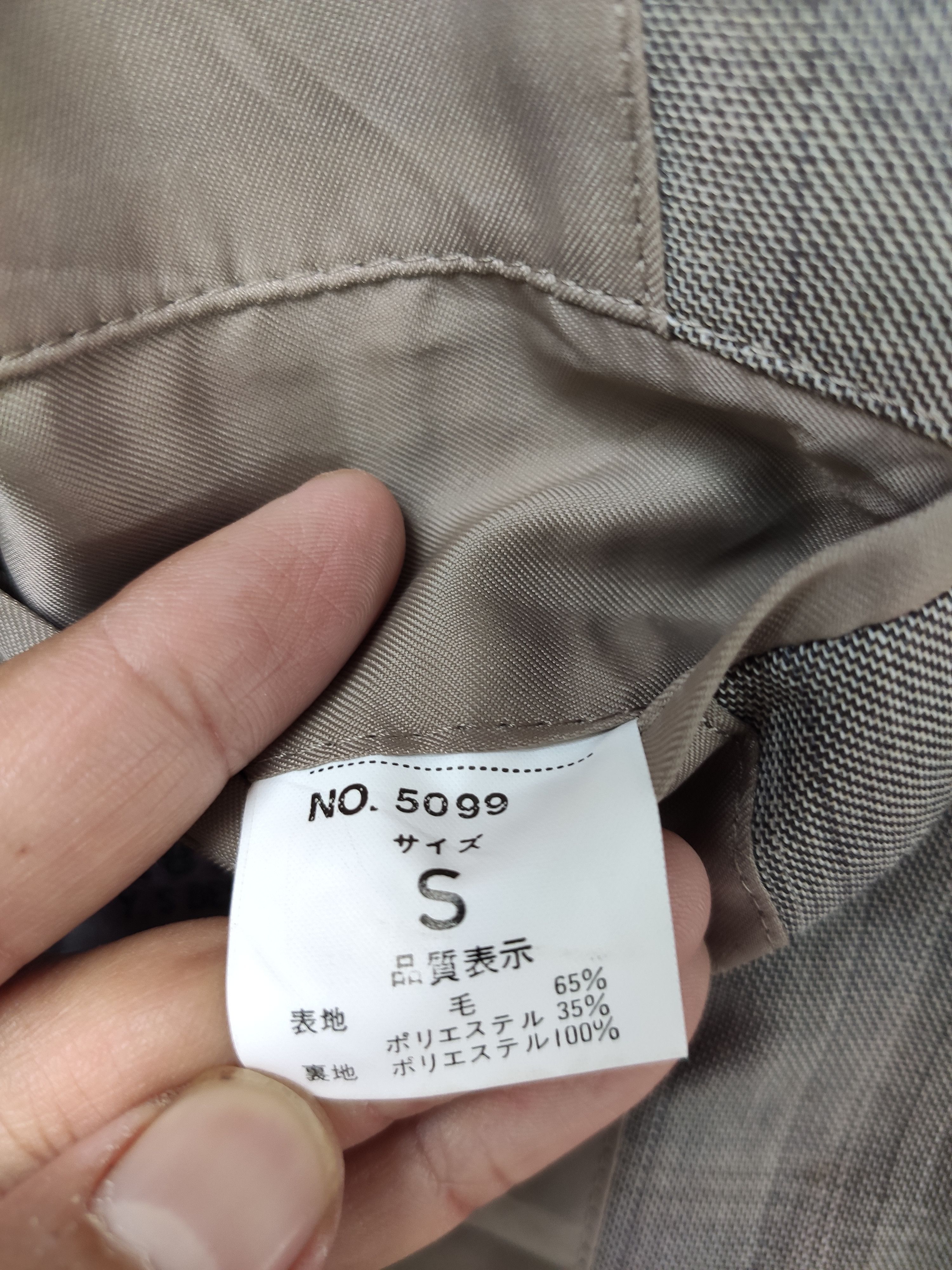 Yohji Yamamoto Y's Blazer Coat Size 46R - 6 Thumbnail