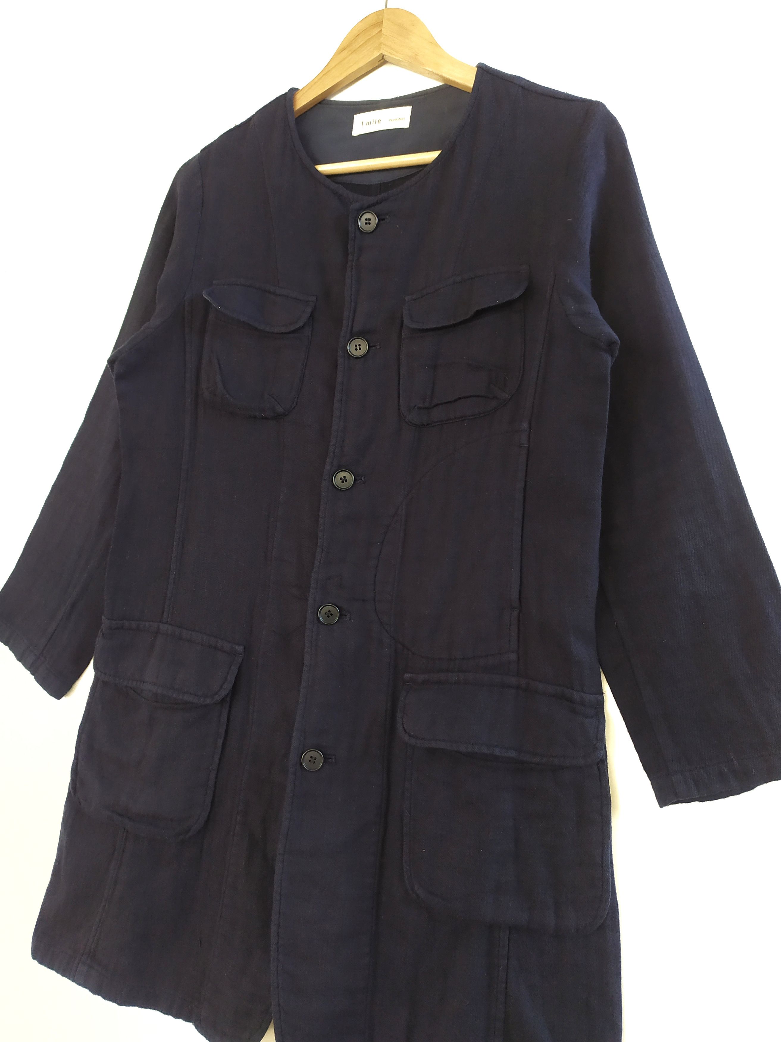 Issey Miyake 1 MILE PLANTATION ISSEY MIYAKE Long Jacket Size US M / EU 48-50 / 2 - 4 Thumbnail