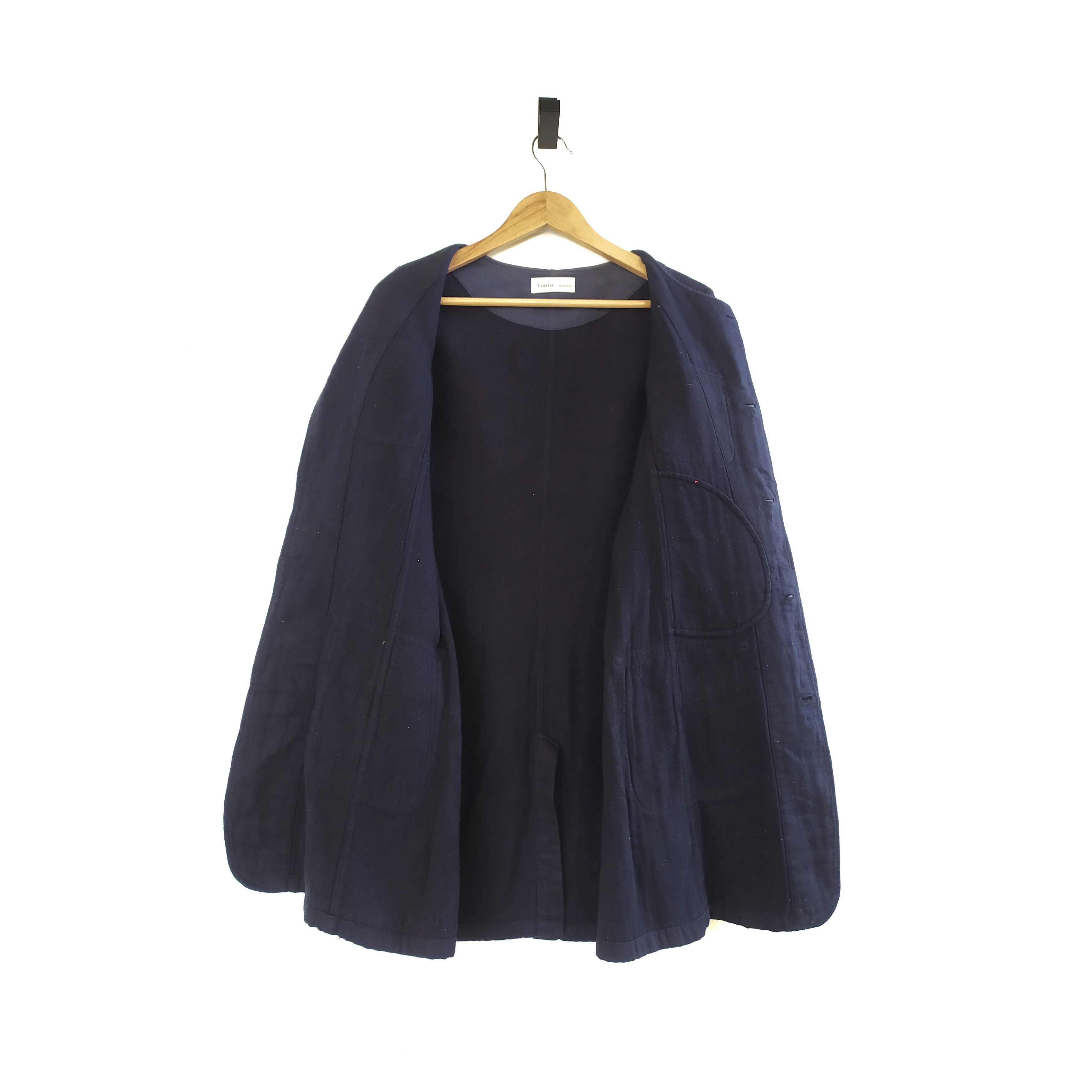 Issey Miyake 1 MILE PLANTATION ISSEY MIYAKE Long Jacket Size US M / EU 48-50 / 2 - 2 Thumbnail