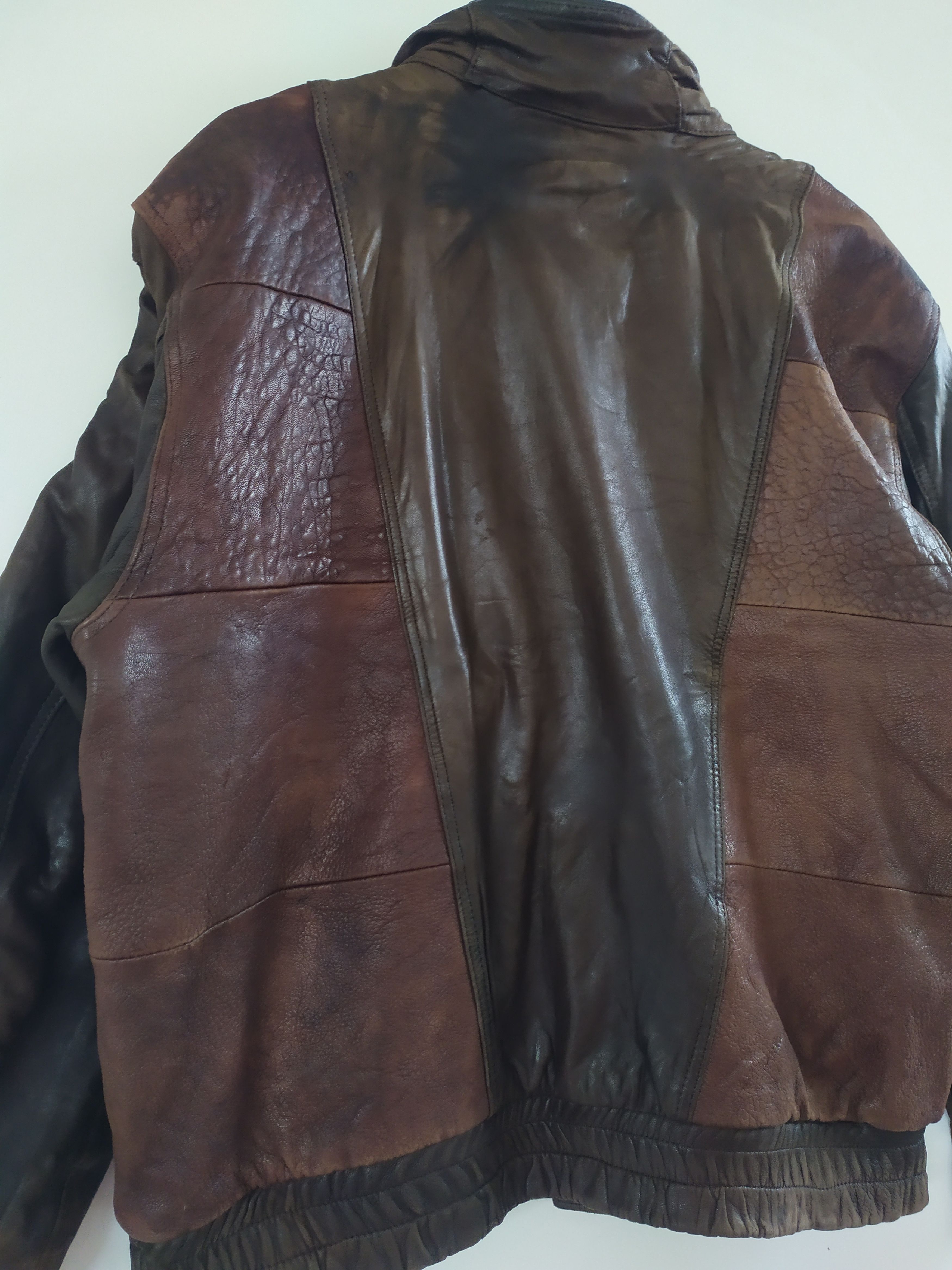 Designer × Valentino Vintage VALENTINO Leather Jacket Size US L / EU 52-54 / 3 - 6 Thumbnail